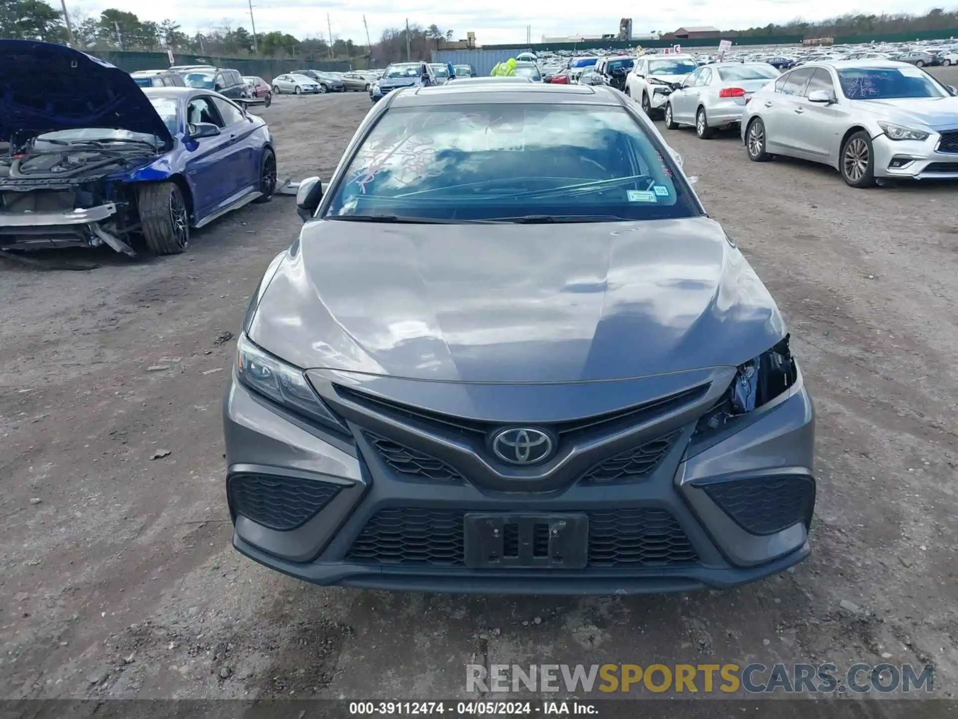 12 Photograph of a damaged car 4T1T11BK0PU096032 TOYOTA CAMRY 2023