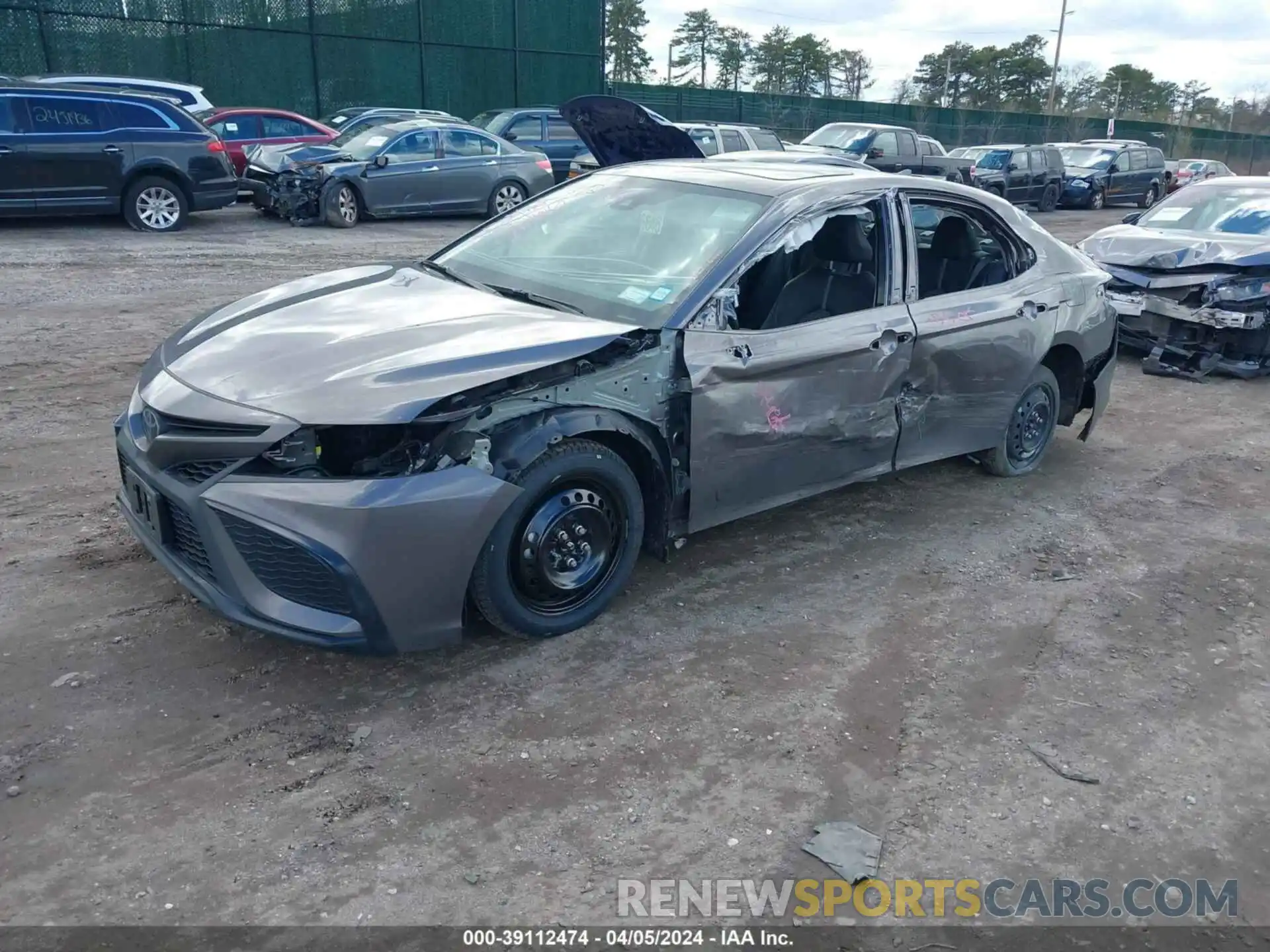 2 Photograph of a damaged car 4T1T11BK0PU096032 TOYOTA CAMRY 2023