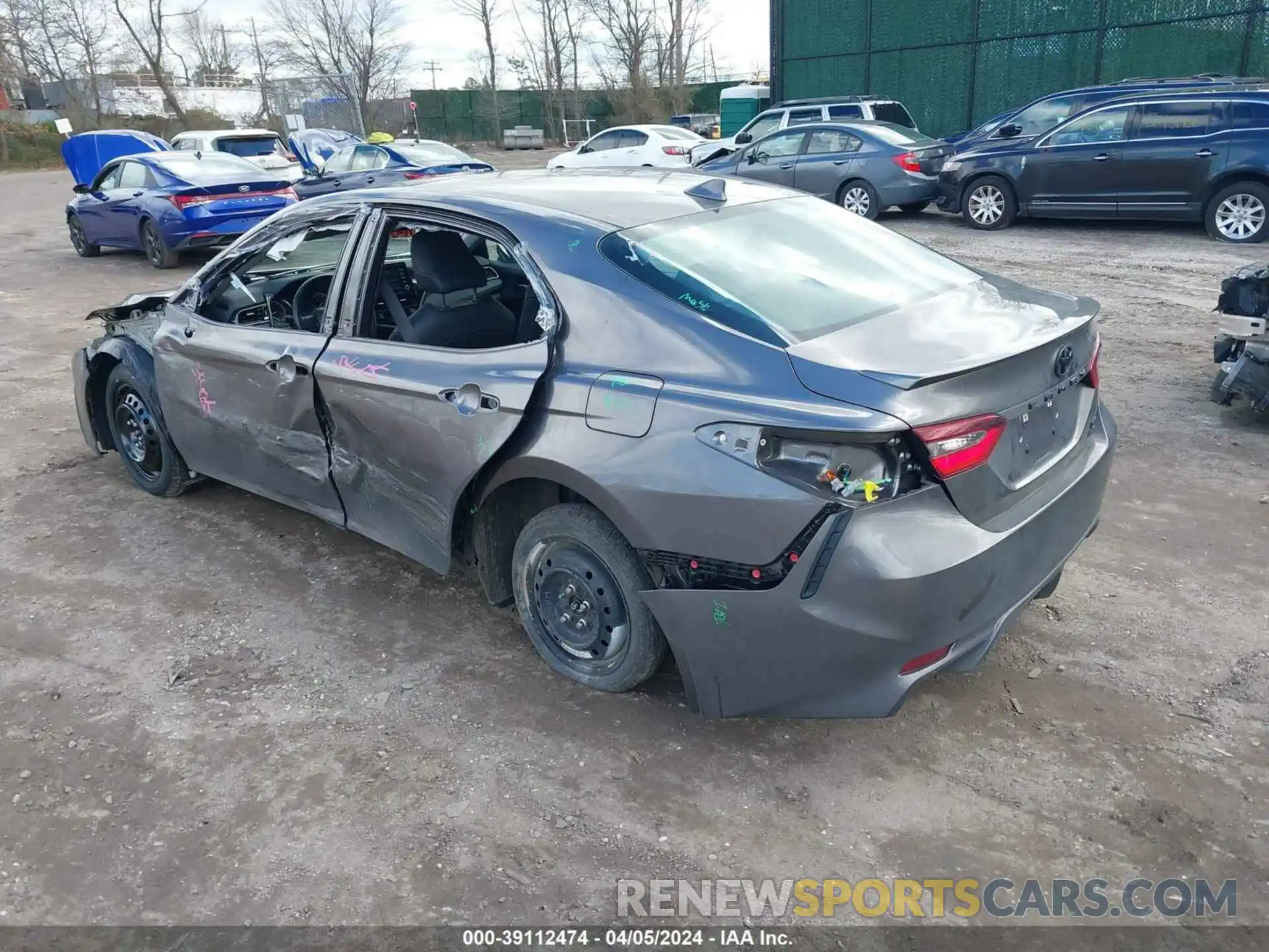 3 Photograph of a damaged car 4T1T11BK0PU096032 TOYOTA CAMRY 2023