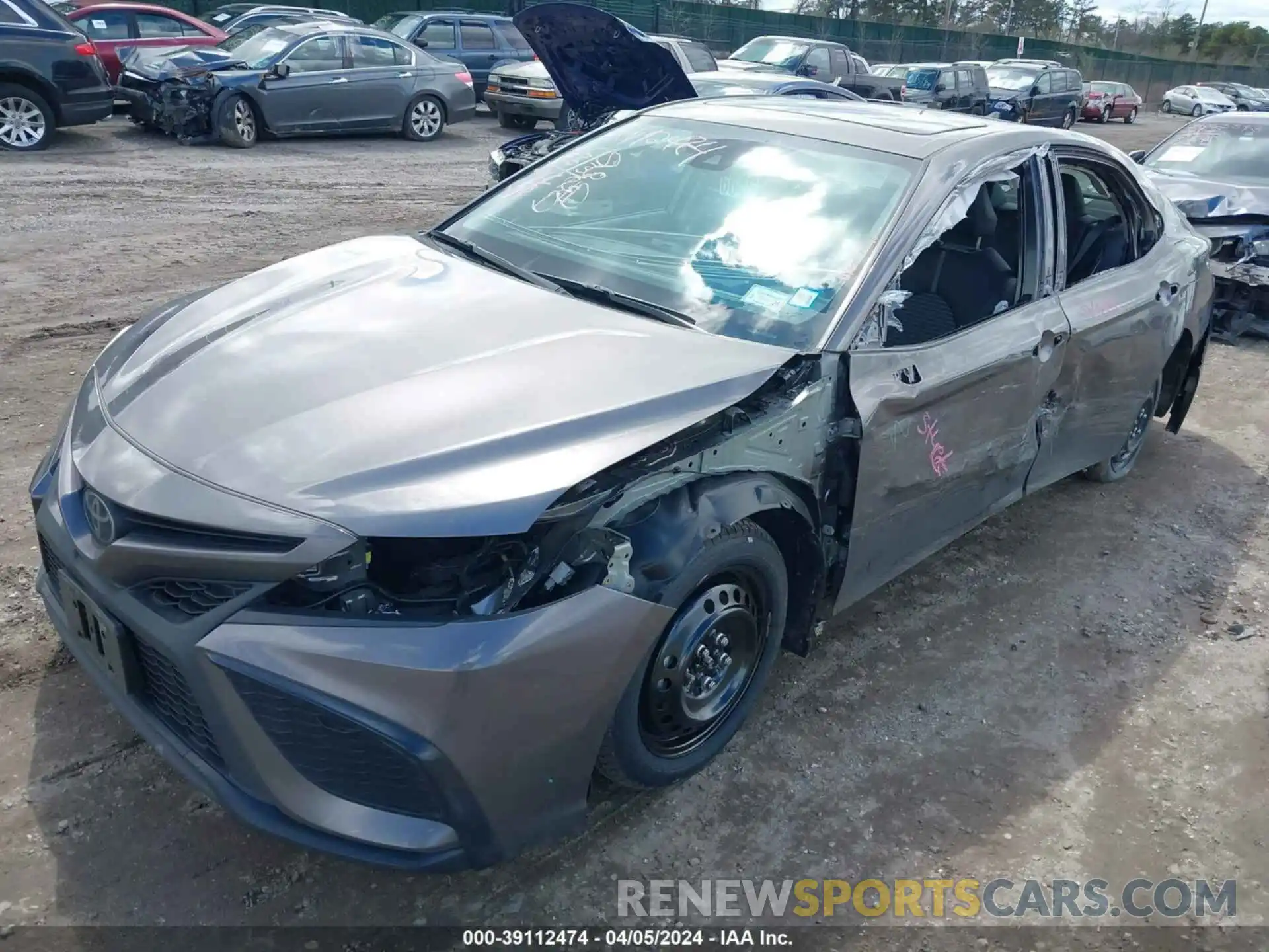 6 Photograph of a damaged car 4T1T11BK0PU096032 TOYOTA CAMRY 2023