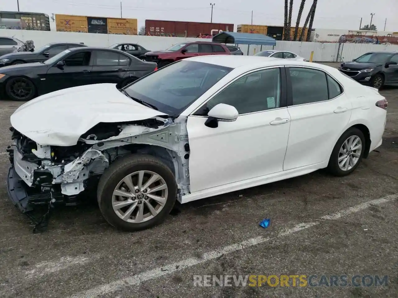 1 Photograph of a damaged car 4T1T11BK0PU099593 TOYOTA CAMRY 2023