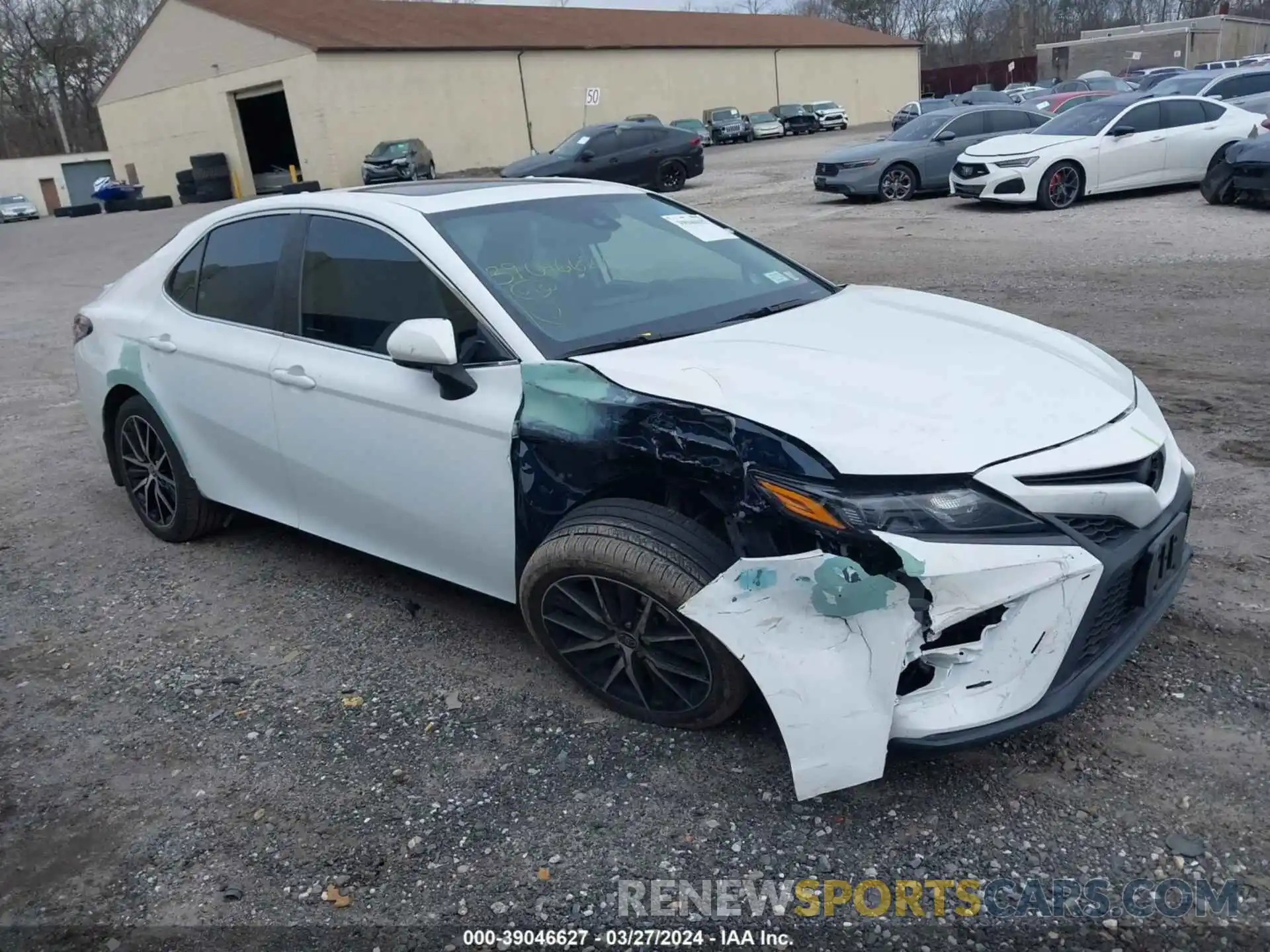 1 Photograph of a damaged car 4T1T11BK9PU084364 TOYOTA CAMRY 2023