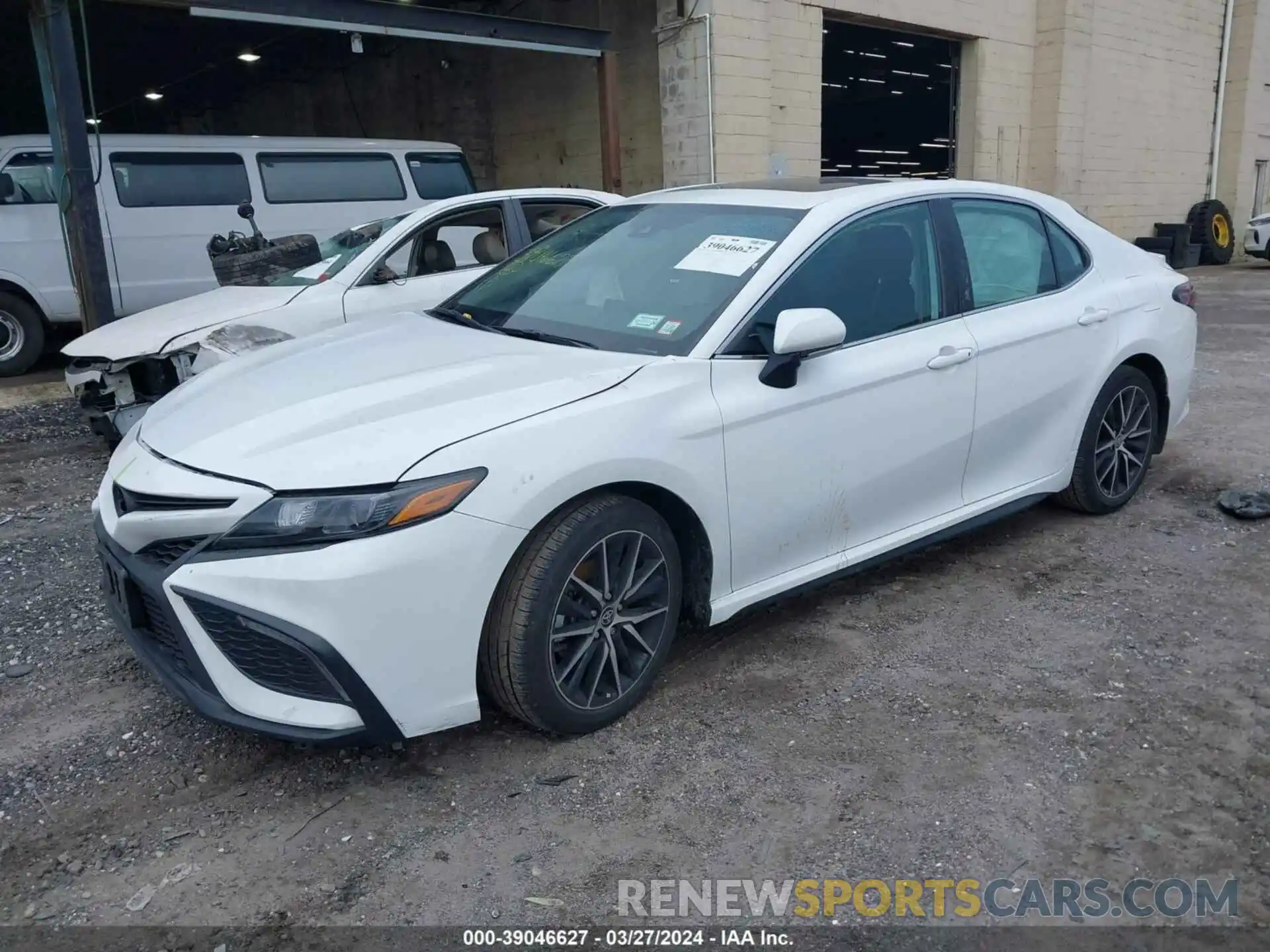 2 Photograph of a damaged car 4T1T11BK9PU084364 TOYOTA CAMRY 2023