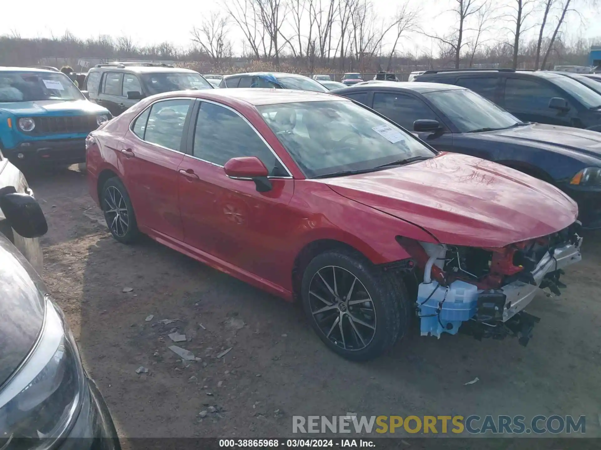 1 Photograph of a damaged car 4T1T11BKXPU080792 TOYOTA CAMRY 2023