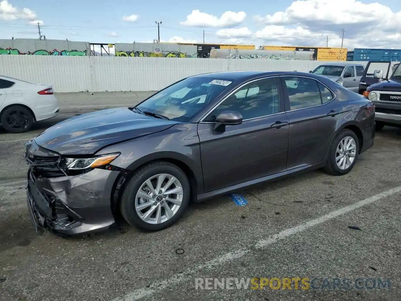 1 Photograph of a damaged car 4T1C11AK1RU900858 TOYOTA CAMRY 2024