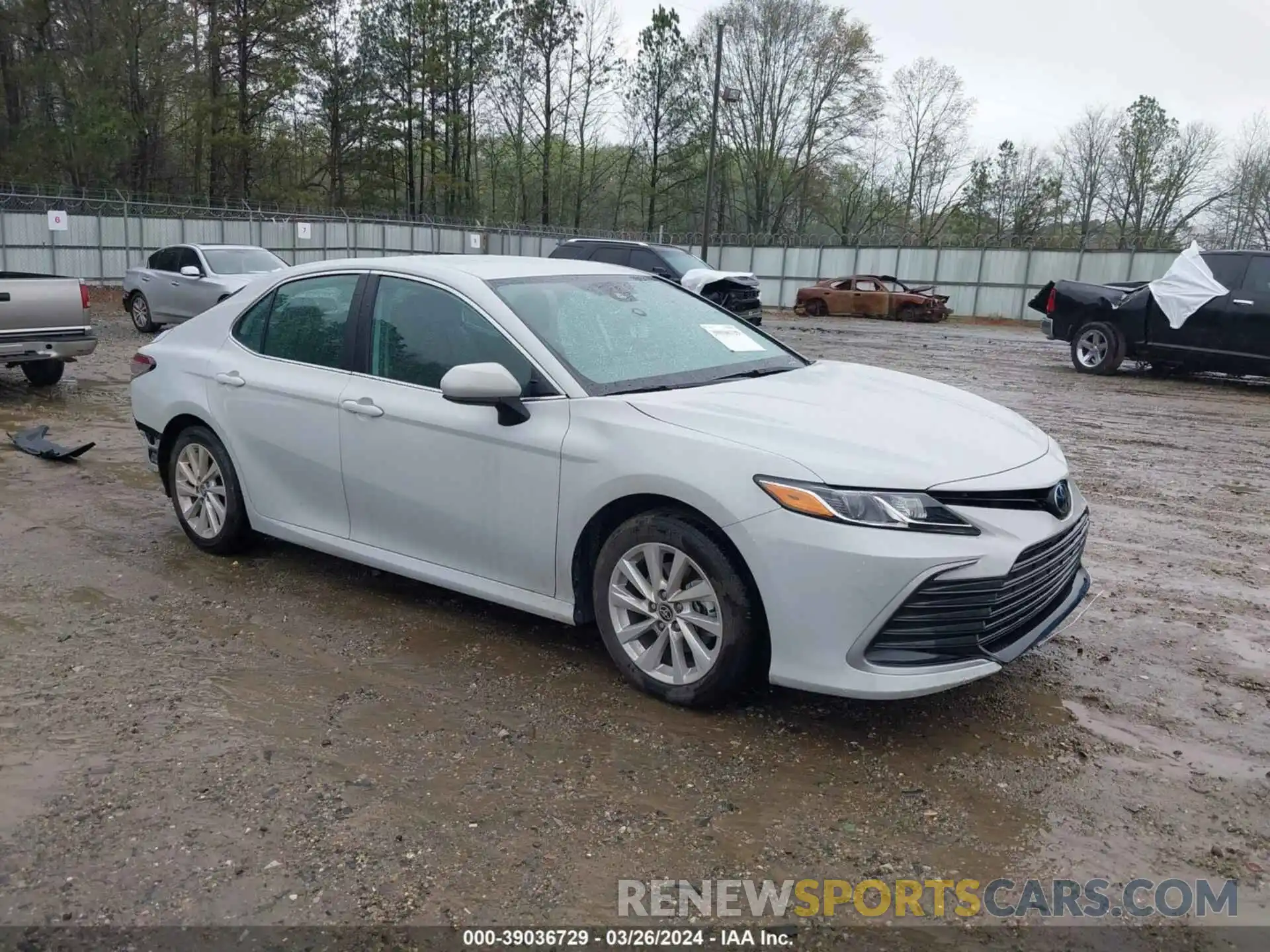 1 Photograph of a damaged car 4T1C11AK2RU189932 TOYOTA CAMRY 2024