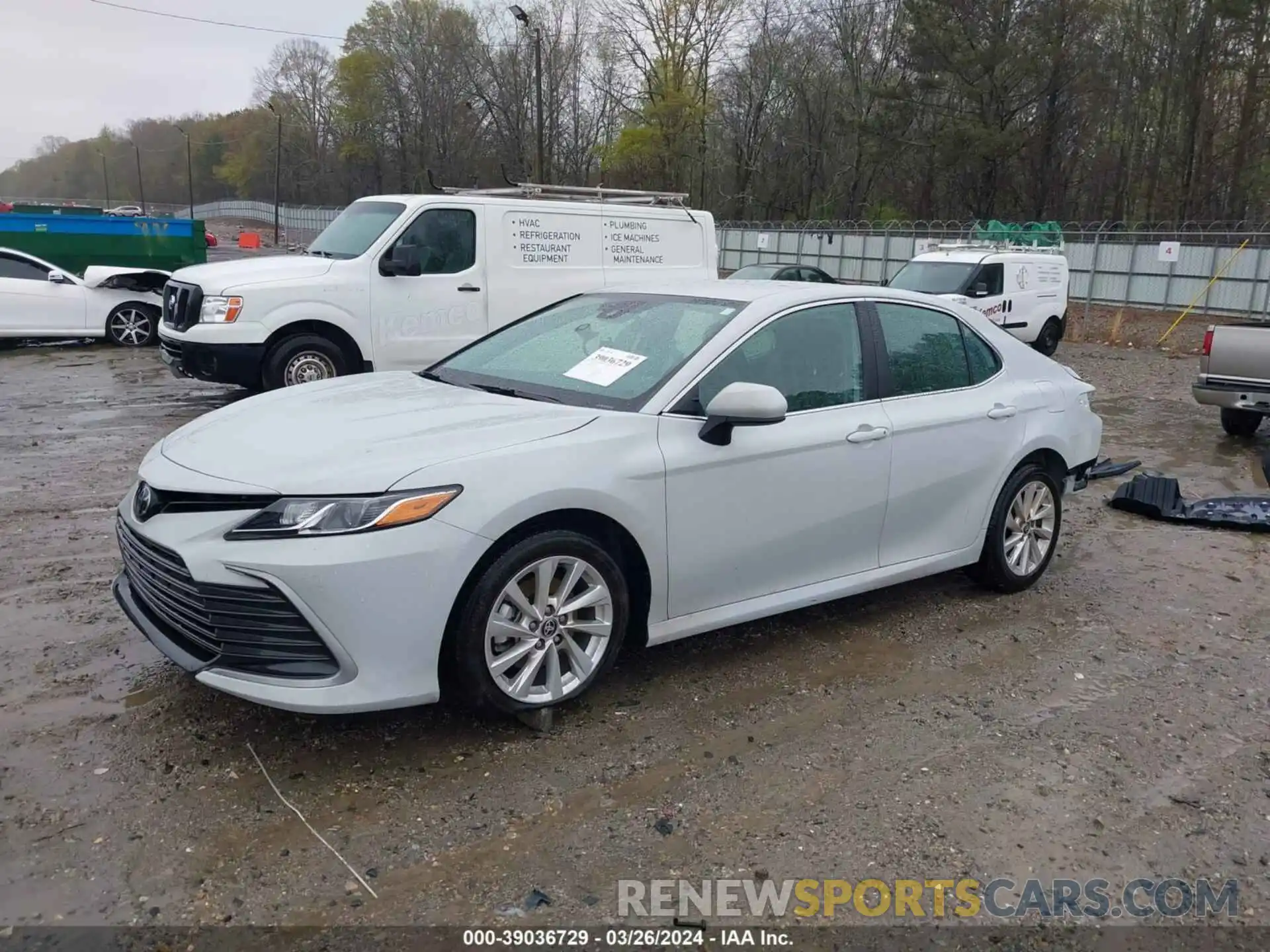 2 Photograph of a damaged car 4T1C11AK2RU189932 TOYOTA CAMRY 2024