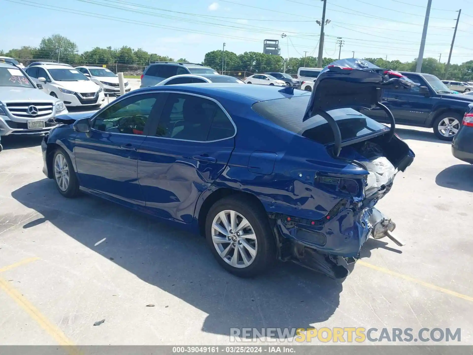 3 Photograph of a damaged car 4T1C11AK2RU222895 TOYOTA CAMRY 2024