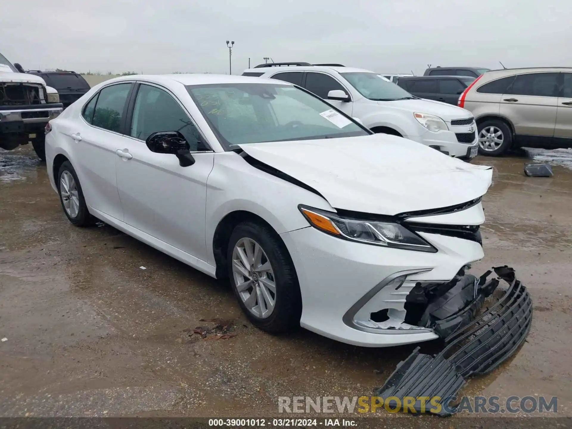 1 Photograph of a damaged car 4T1C11AK2RU851959 TOYOTA CAMRY 2024