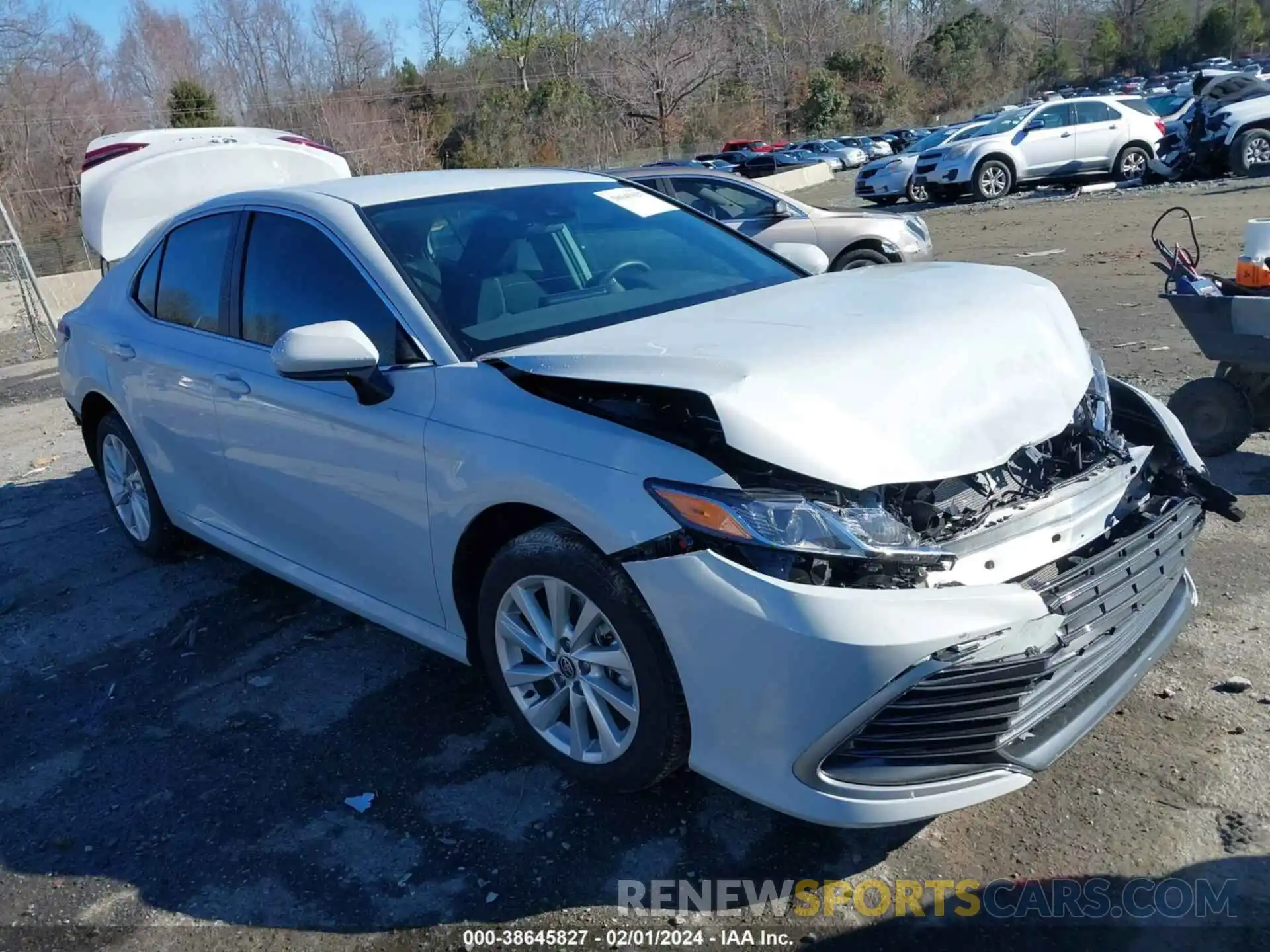 1 Photograph of a damaged car 4T1C11AK6RU190453 TOYOTA CAMRY 2024