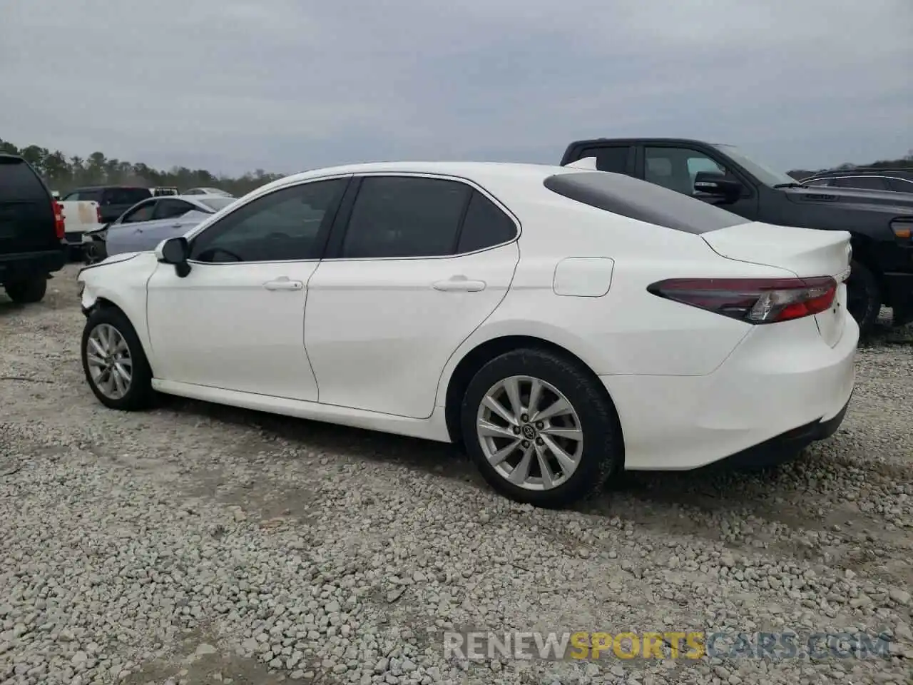 2 Photograph of a damaged car 4T1C11AK8RU195167 TOYOTA CAMRY 2024