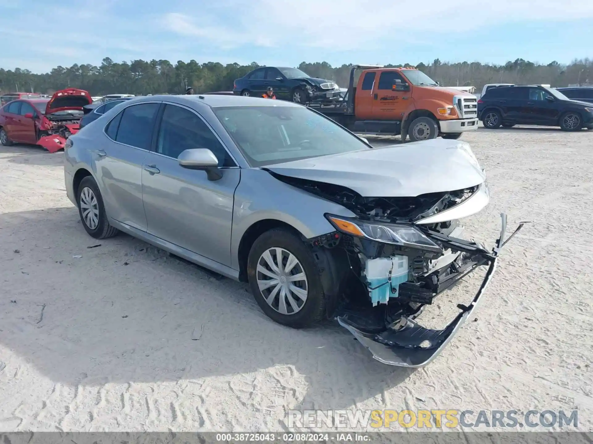 1 Photograph of a damaged car 4T1C31AK8RU064878 TOYOTA CAMRY 2024