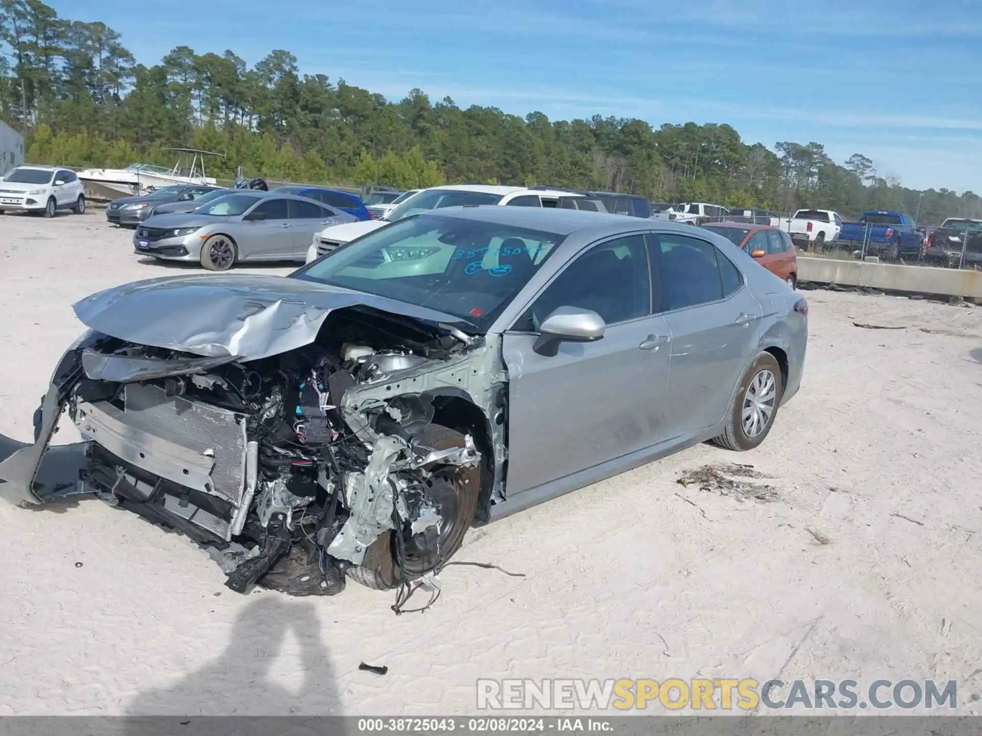 2 Photograph of a damaged car 4T1C31AK8RU064878 TOYOTA CAMRY 2024