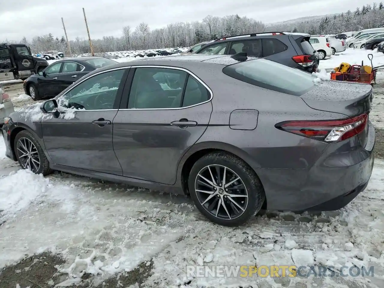 2 Photograph of a damaged car 4T1F11BK6RU117143 TOYOTA CAMRY 2024