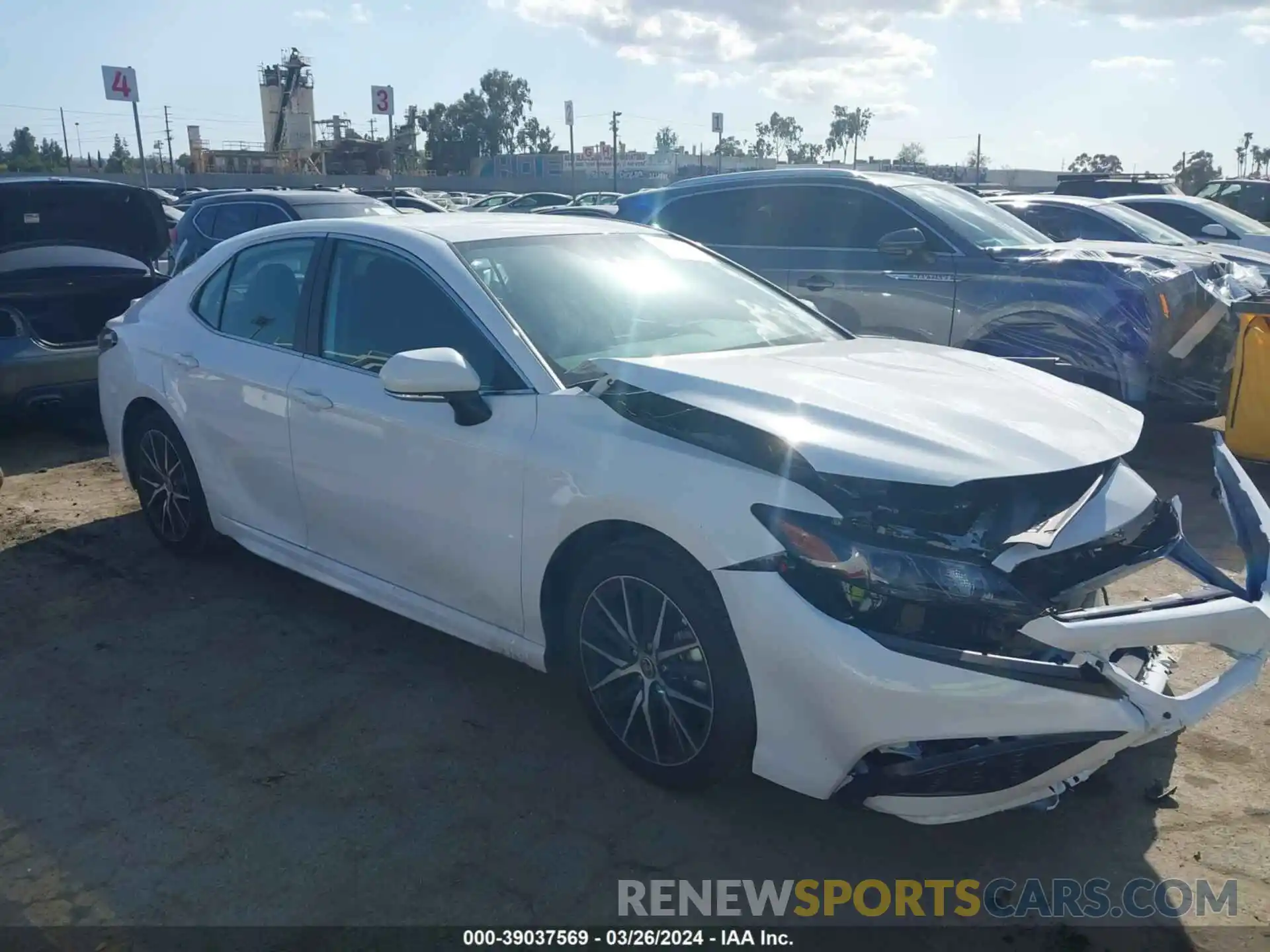 1 Photograph of a damaged car 4T1G11AK0RU842114 TOYOTA CAMRY 2024