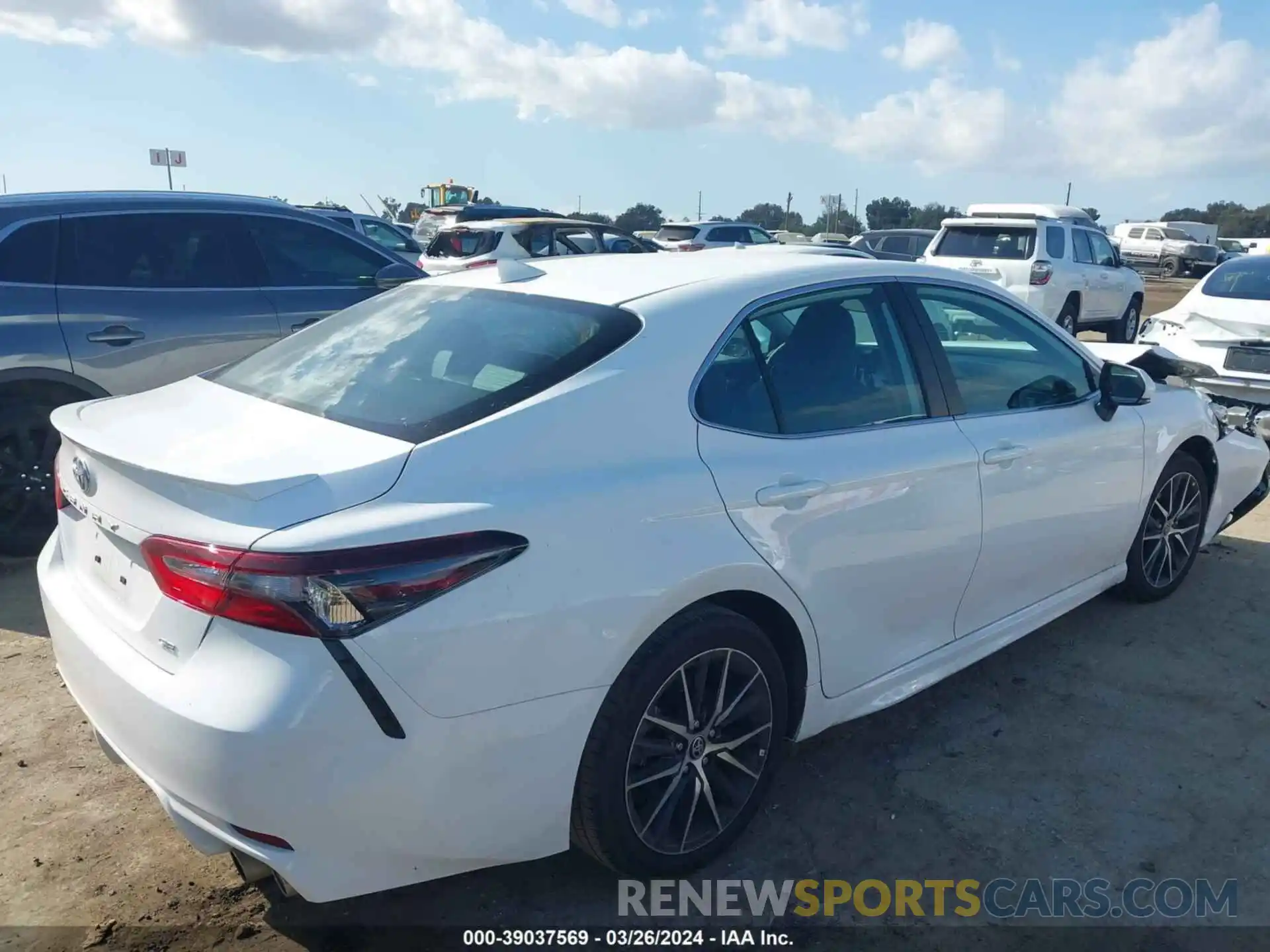 4 Photograph of a damaged car 4T1G11AK0RU842114 TOYOTA CAMRY 2024