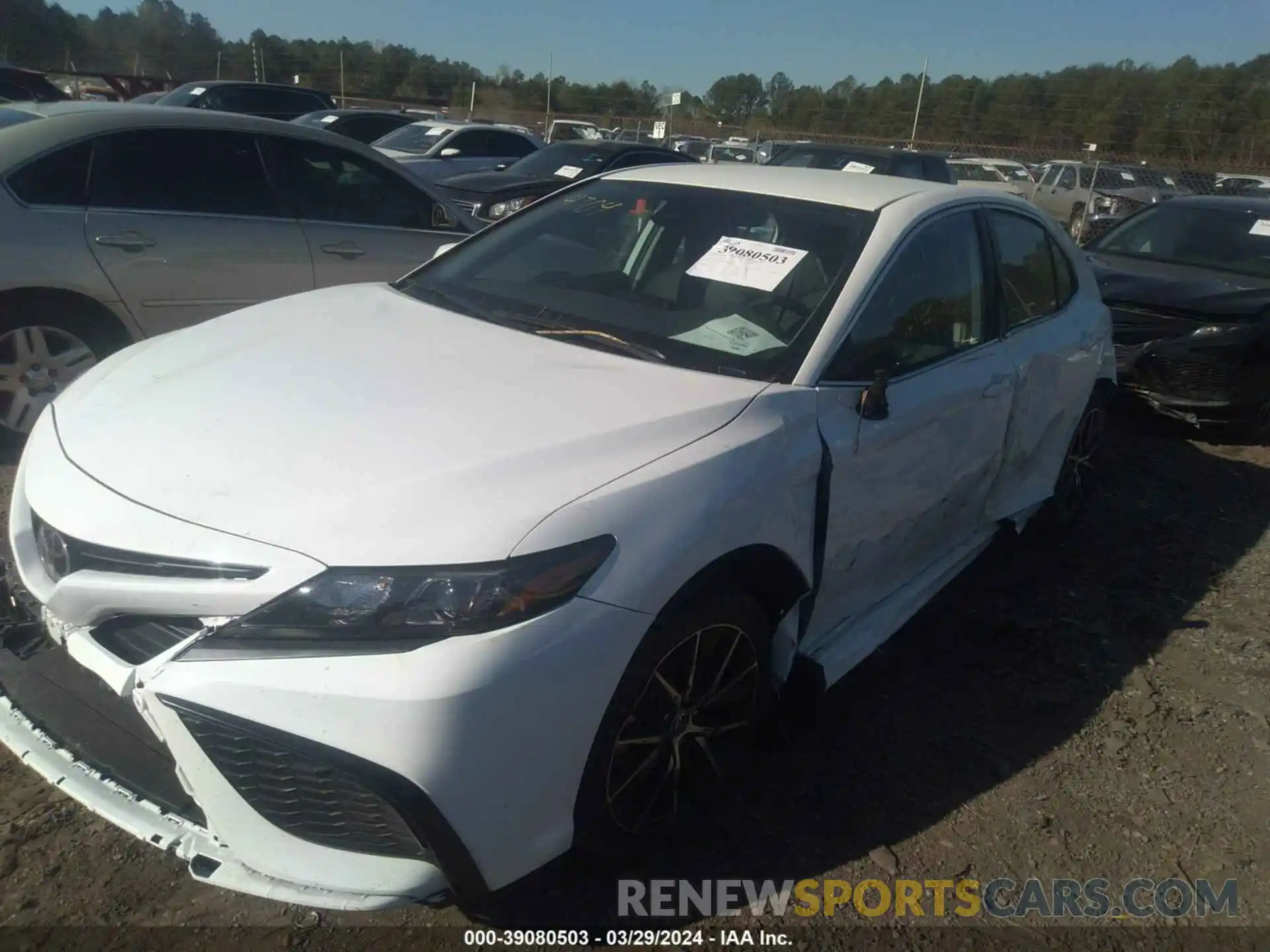 2 Photograph of a damaged car 4T1G11AK0RU884637 TOYOTA CAMRY 2024