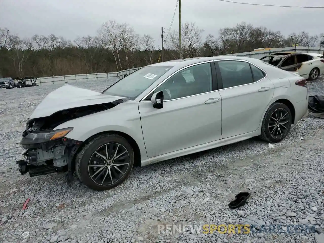 1 Photograph of a damaged car 4T1G11AK2RU202860 TOYOTA CAMRY 2024