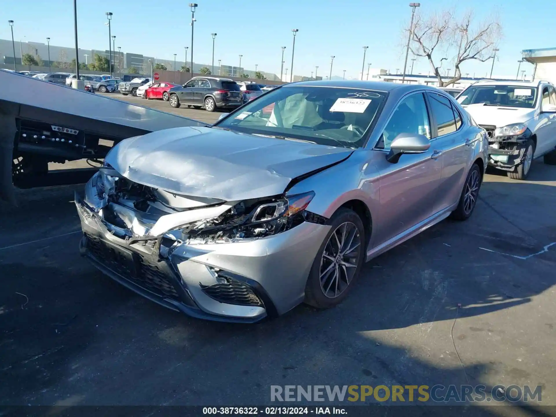 2 Photograph of a damaged car 4T1G11AK2RU885210 TOYOTA CAMRY 2024