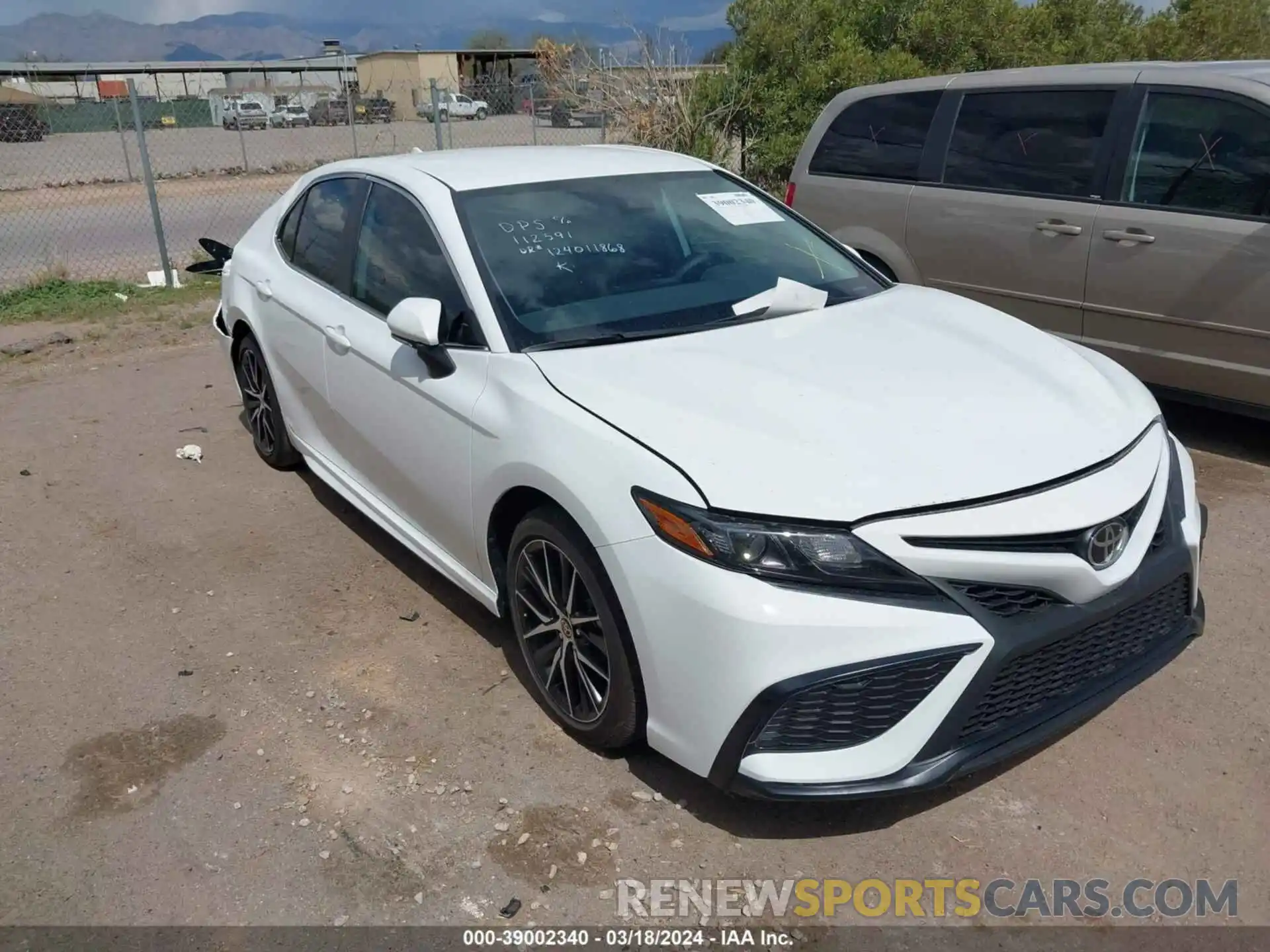 1 Photograph of a damaged car 4T1G11AK3RU200325 TOYOTA CAMRY 2024