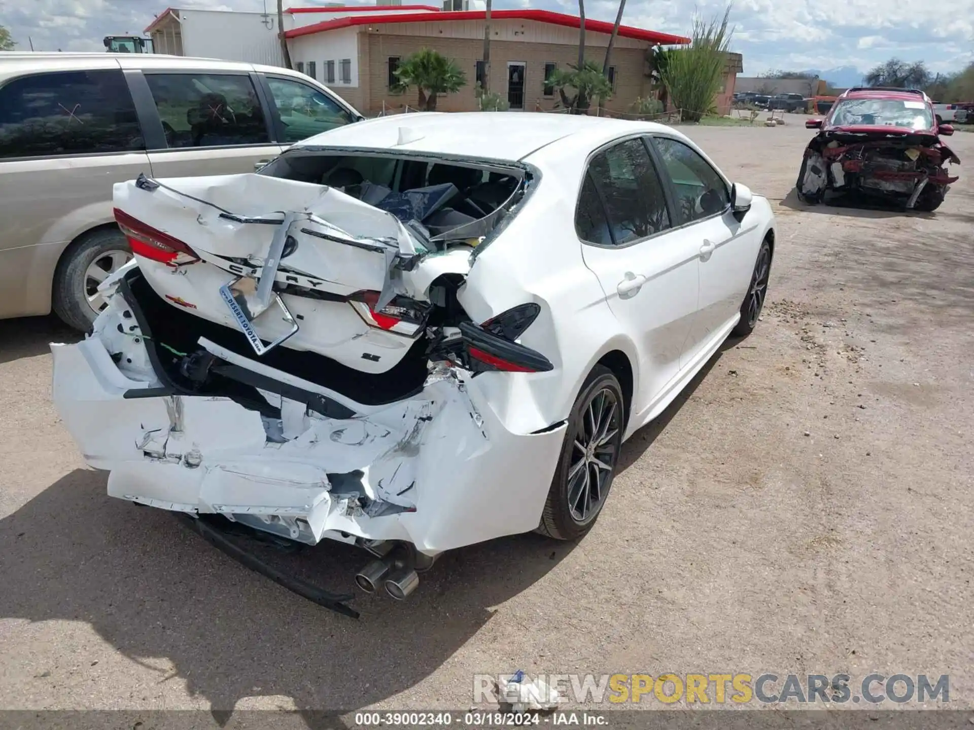 4 Photograph of a damaged car 4T1G11AK3RU200325 TOYOTA CAMRY 2024