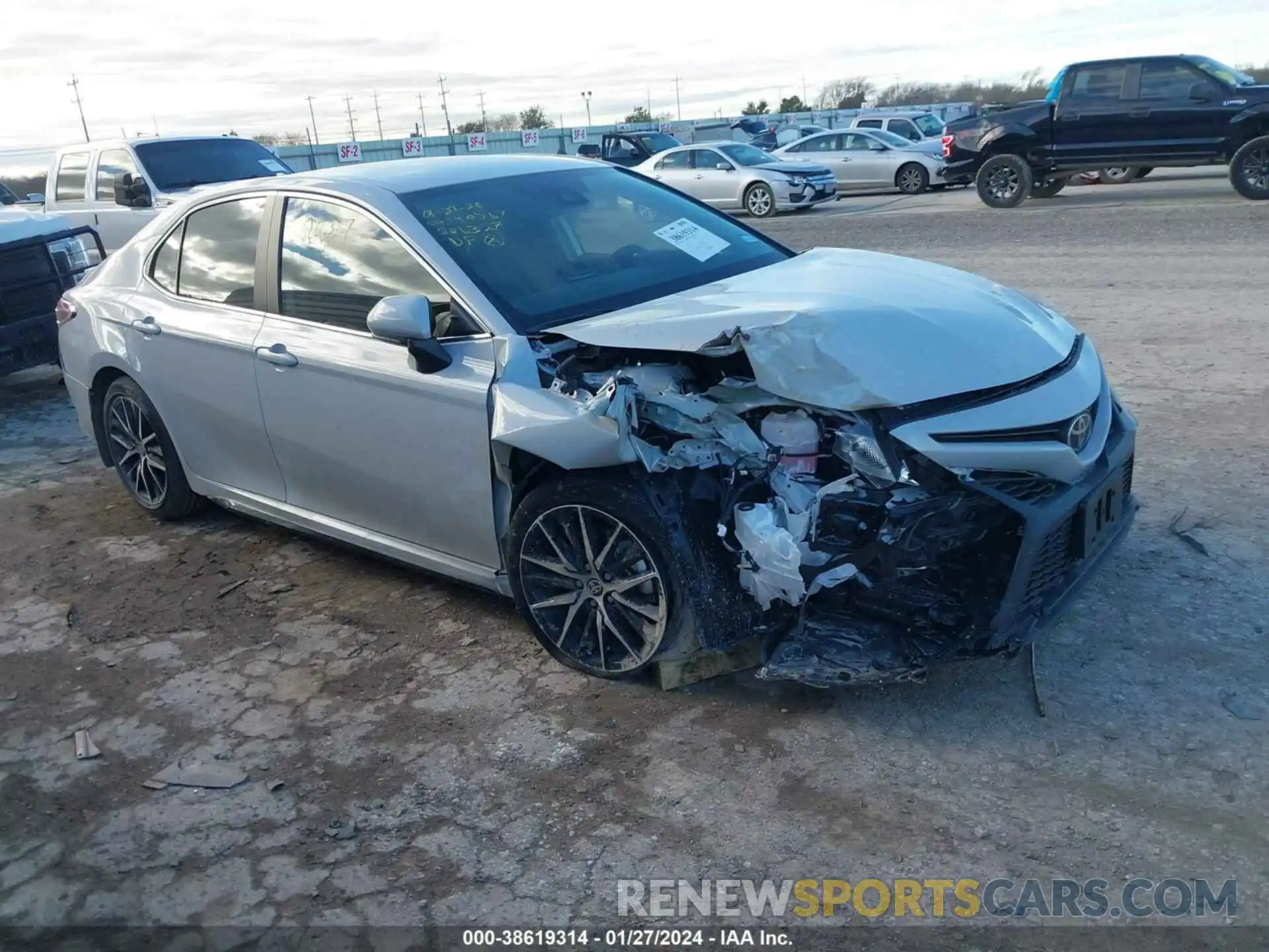 1 Photograph of a damaged car 4T1G11AK4RU206327 TOYOTA CAMRY 2024