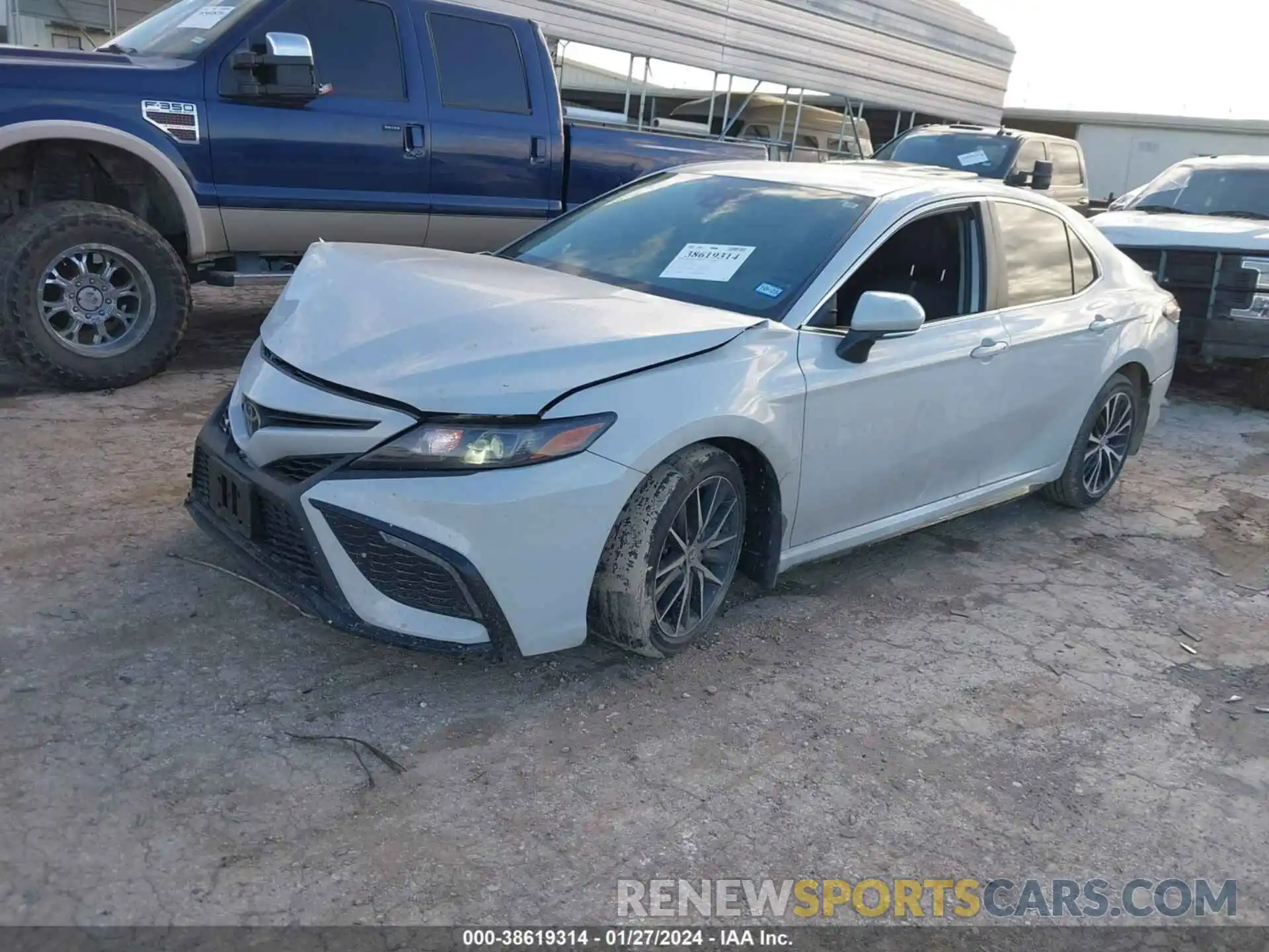 2 Photograph of a damaged car 4T1G11AK4RU206327 TOYOTA CAMRY 2024