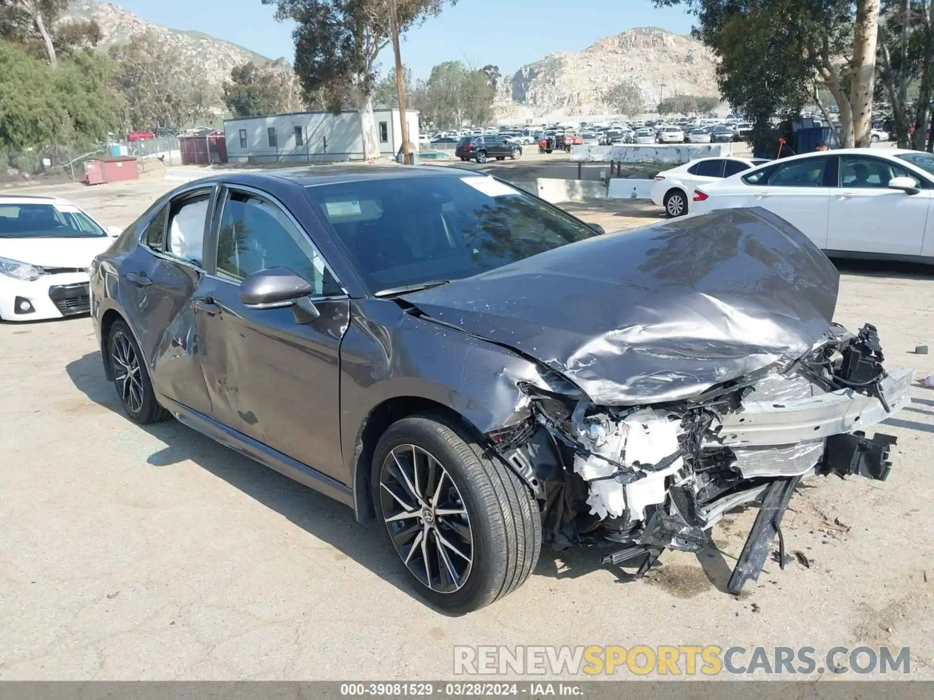 1 Photograph of a damaged car 4T1G11AK4RU856257 TOYOTA CAMRY 2024