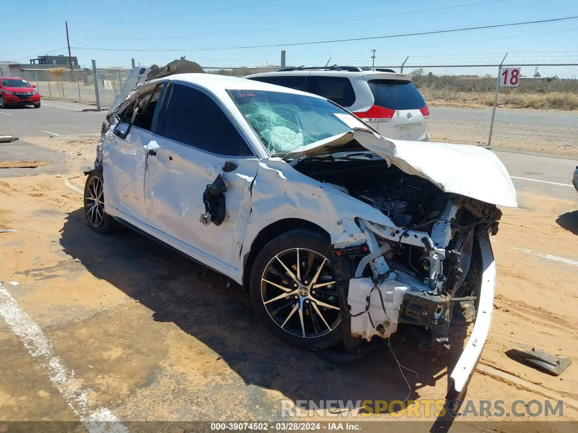 1 Photograph of a damaged car 4T1G11AK4RU856355 TOYOTA CAMRY 2024