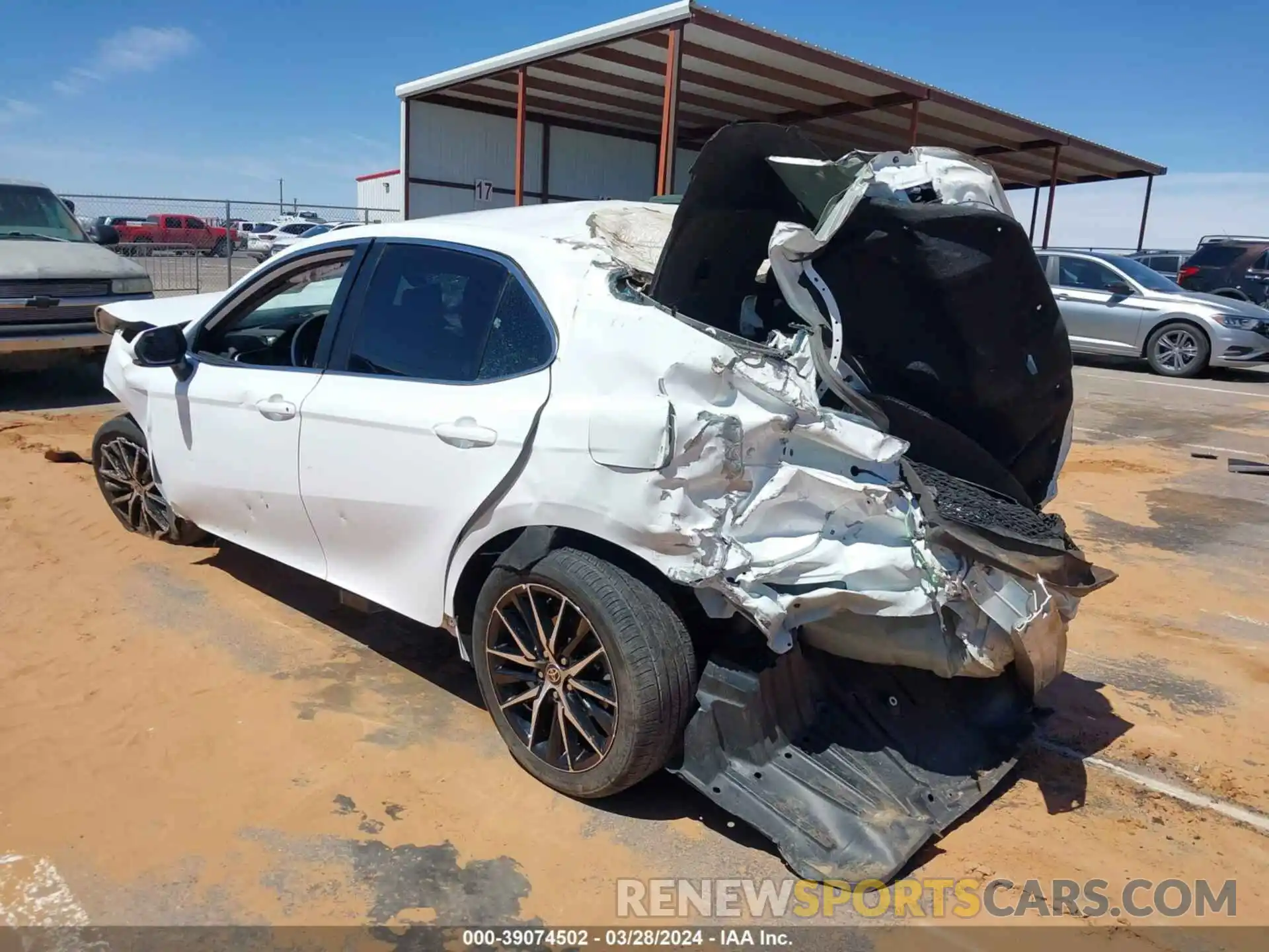 3 Photograph of a damaged car 4T1G11AK4RU856355 TOYOTA CAMRY 2024