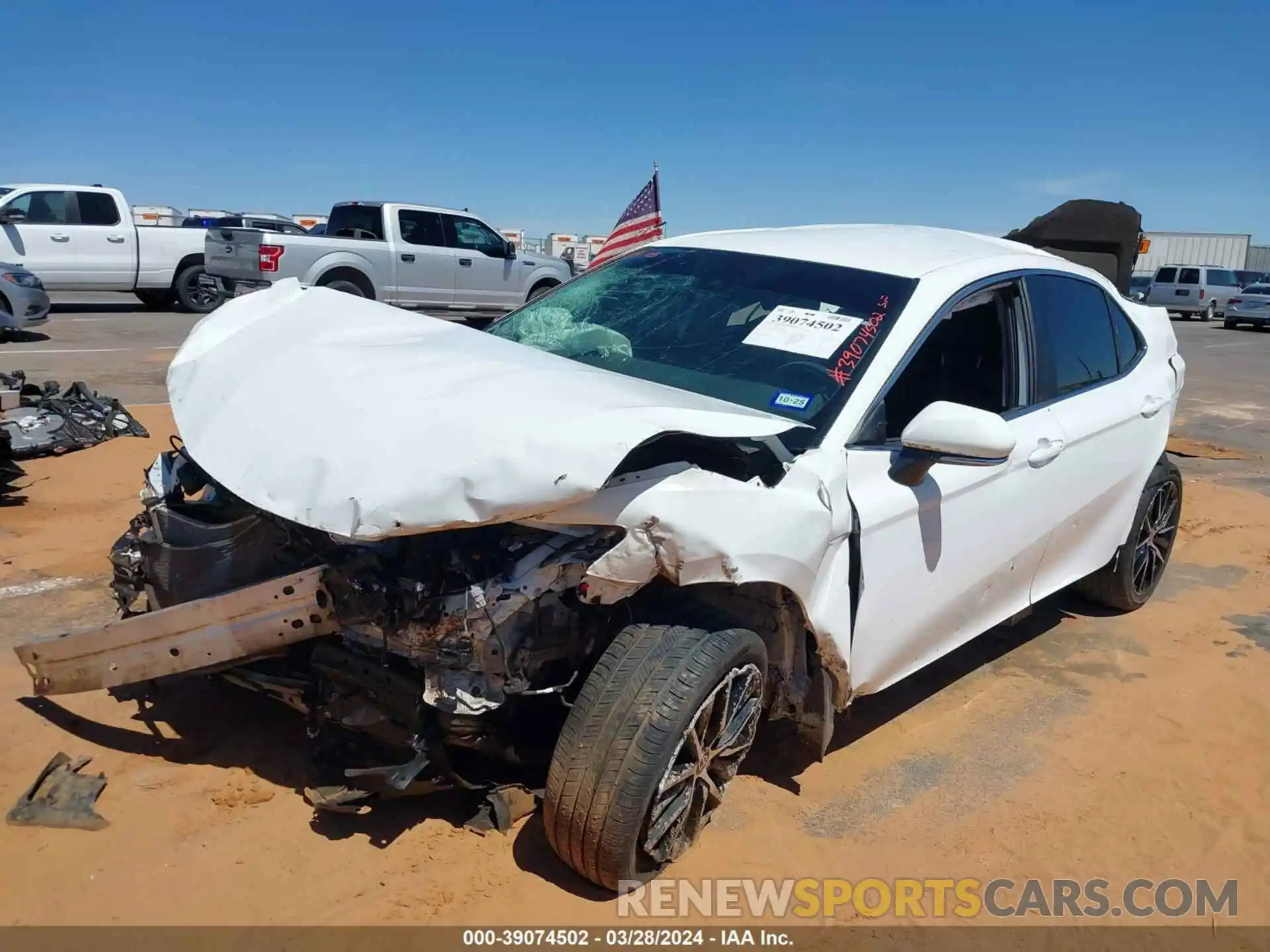 6 Photograph of a damaged car 4T1G11AK4RU856355 TOYOTA CAMRY 2024