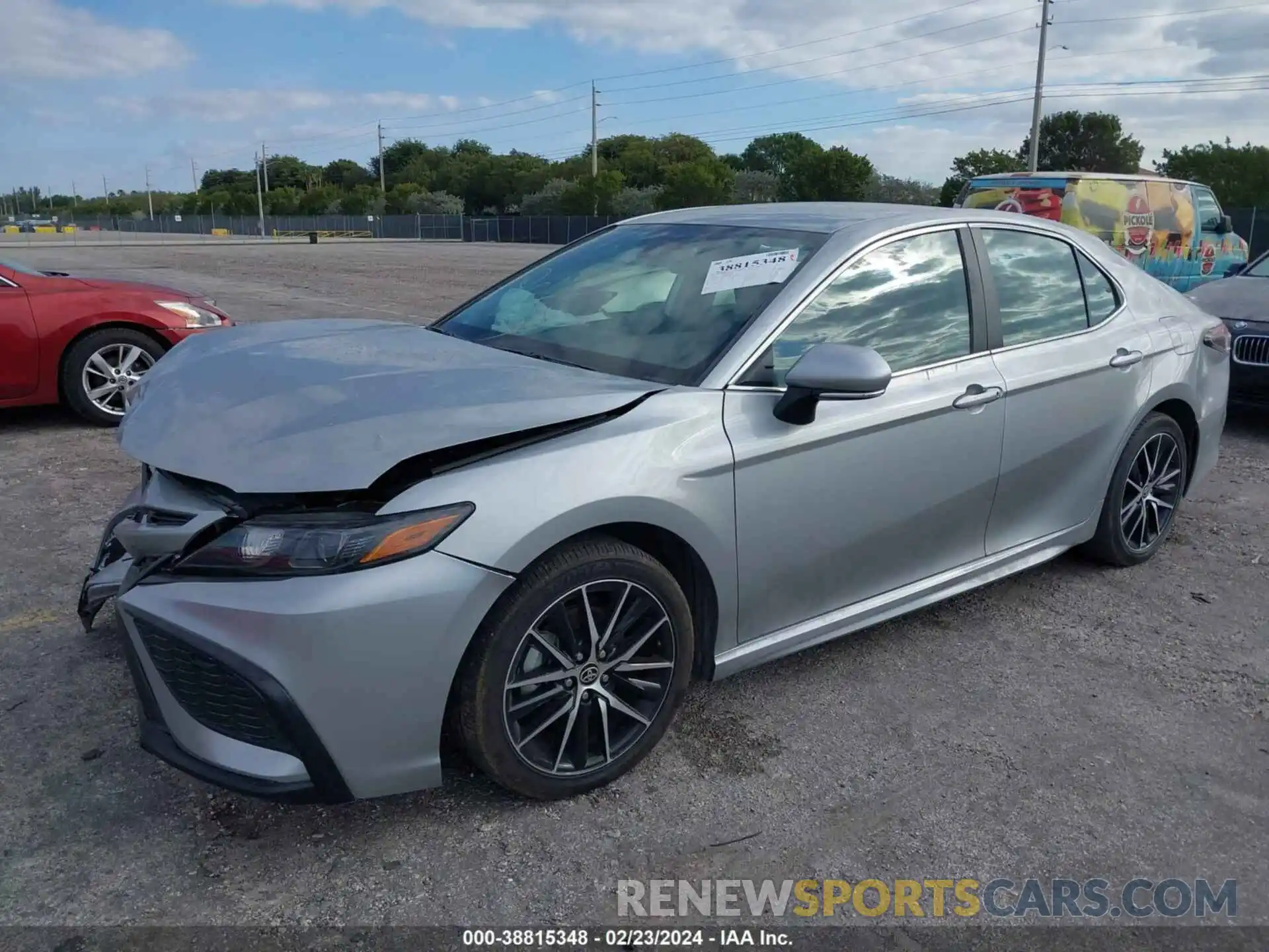 2 Photograph of a damaged car 4T1G11AK6RU212789 TOYOTA CAMRY 2024