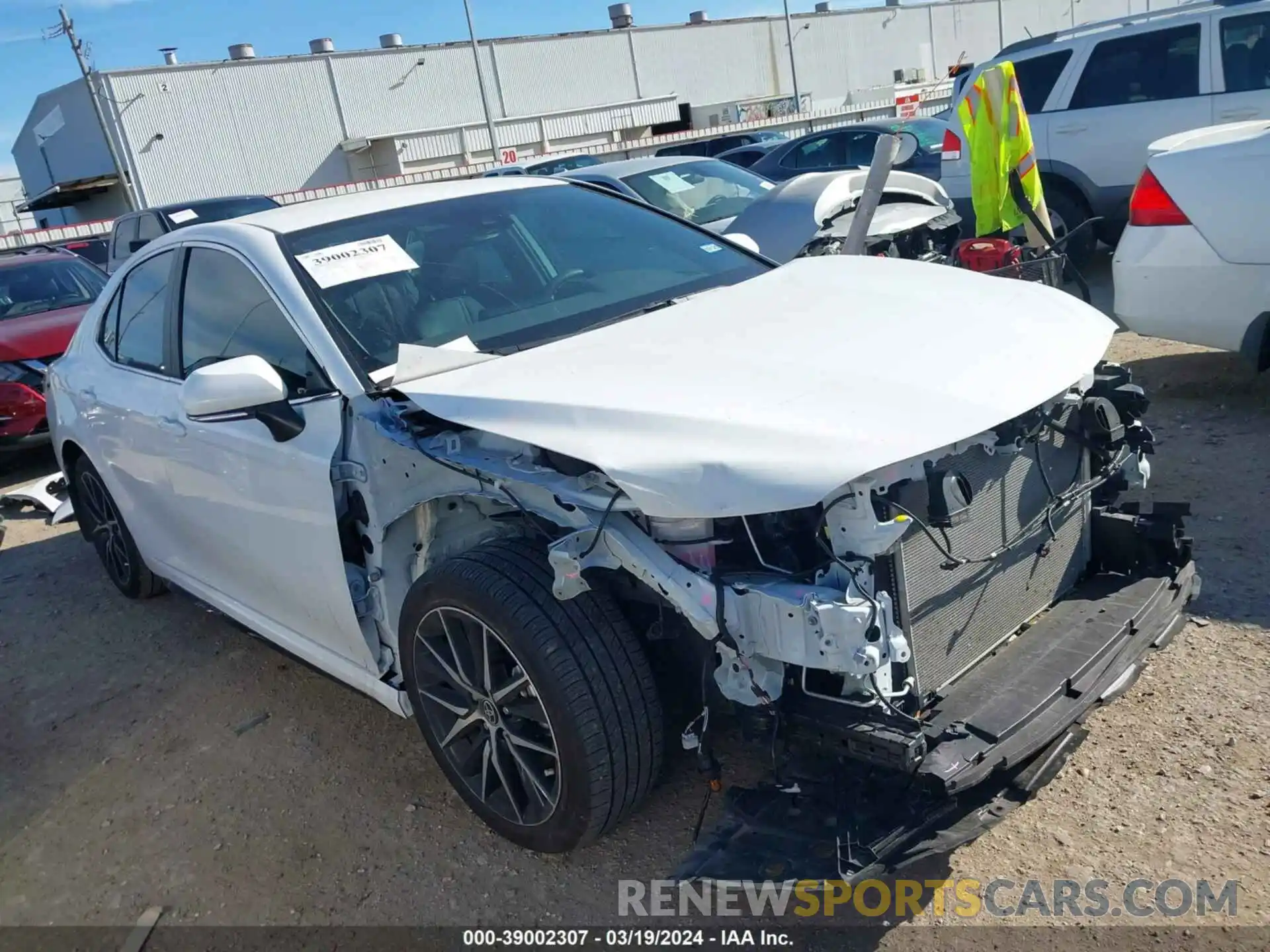 1 Photograph of a damaged car 4T1G11AK8RU858240 TOYOTA CAMRY 2024