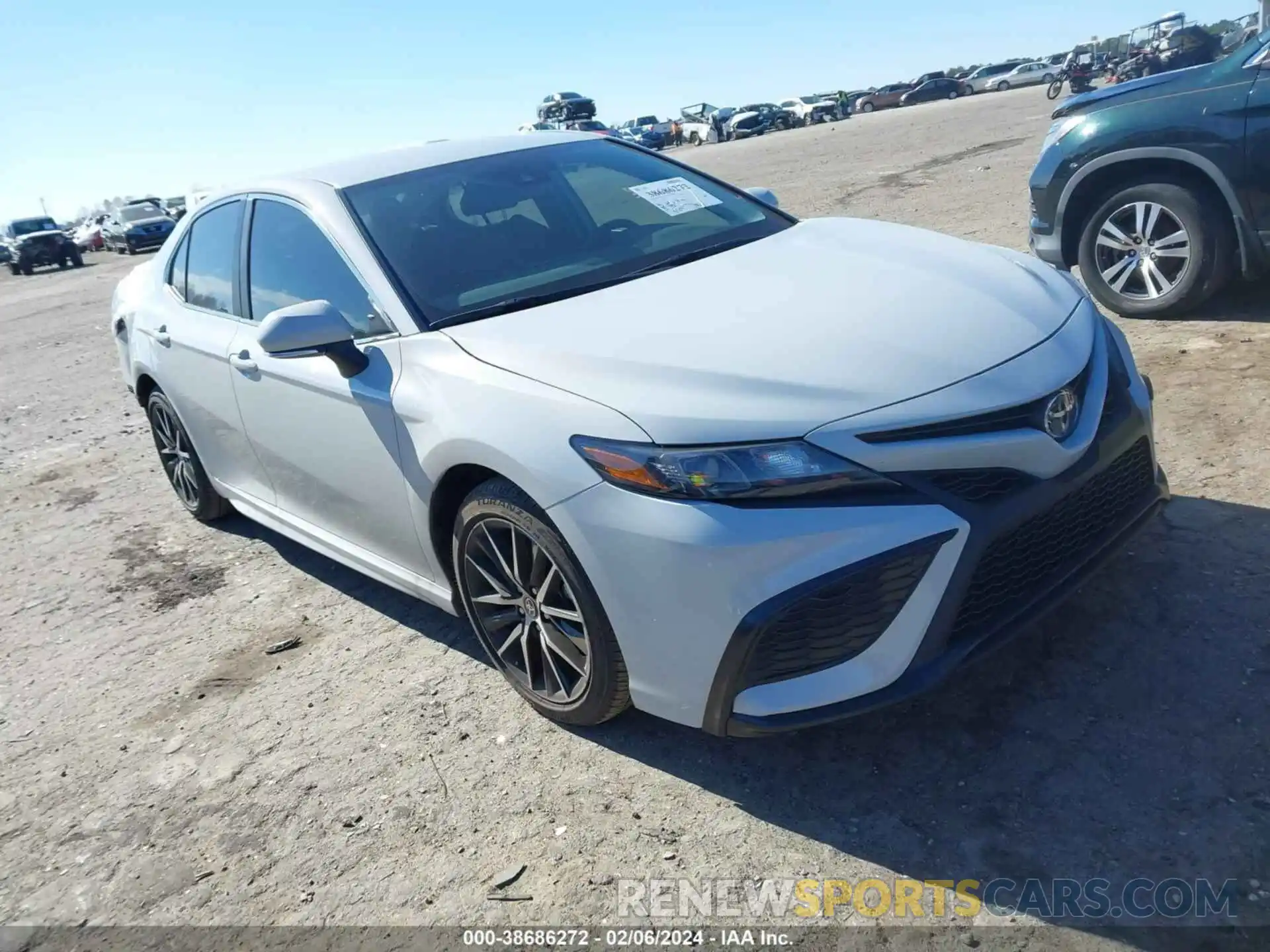 1 Photograph of a damaged car 4T1G11AK9RU216416 TOYOTA CAMRY 2024