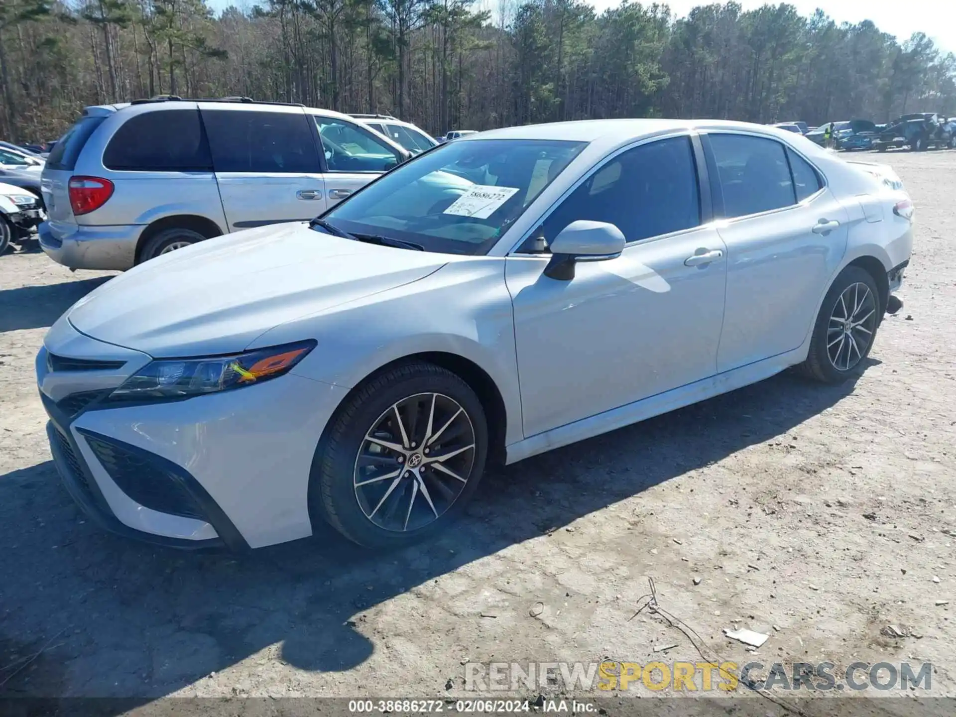 2 Photograph of a damaged car 4T1G11AK9RU216416 TOYOTA CAMRY 2024