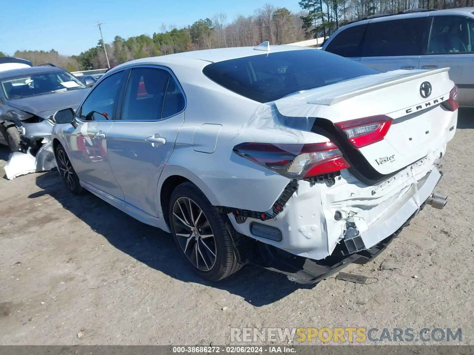 3 Photograph of a damaged car 4T1G11AK9RU216416 TOYOTA CAMRY 2024