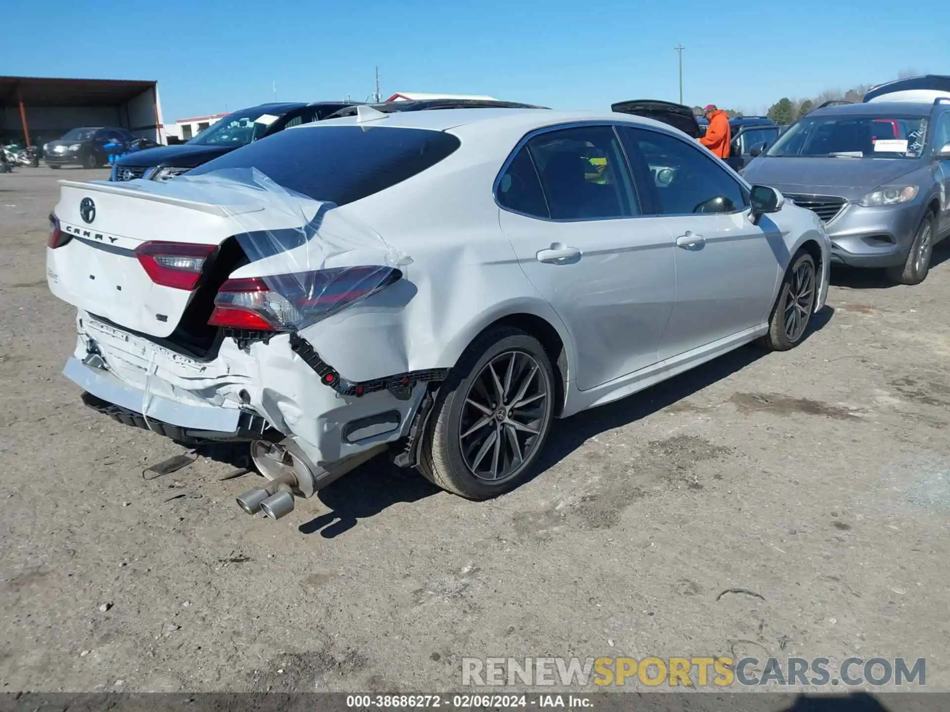 4 Photograph of a damaged car 4T1G11AK9RU216416 TOYOTA CAMRY 2024