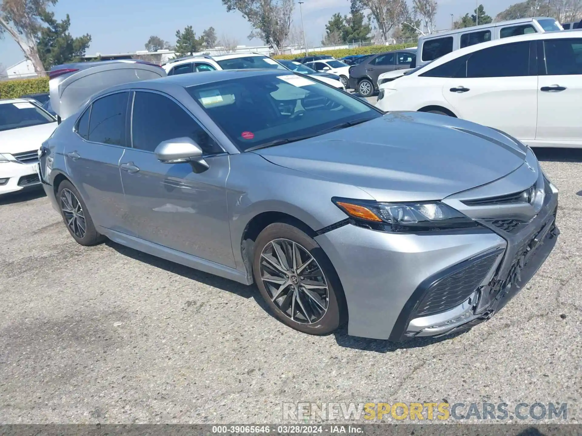 1 Photograph of a damaged car 4T1G11AK9RU878027 TOYOTA CAMRY 2024