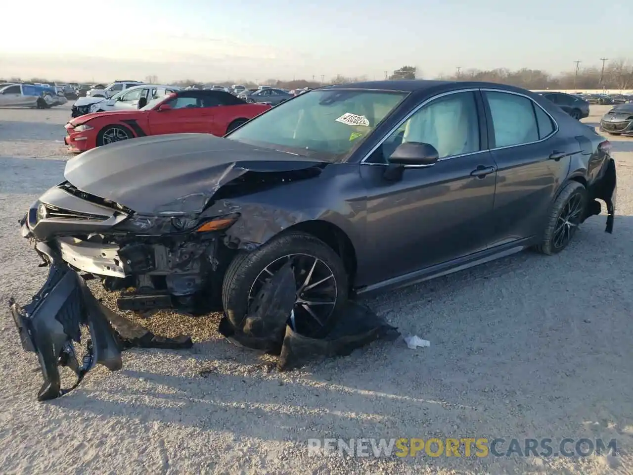 1 Photograph of a damaged car 4T1G11AKXRU864296 TOYOTA CAMRY 2024