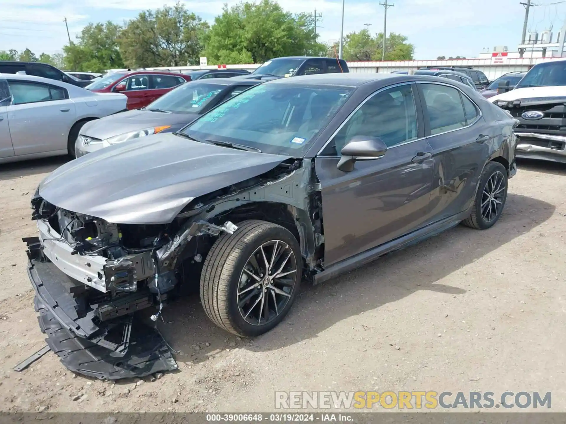 2 Photograph of a damaged car 4T1G11AKXRU896536 TOYOTA CAMRY 2024