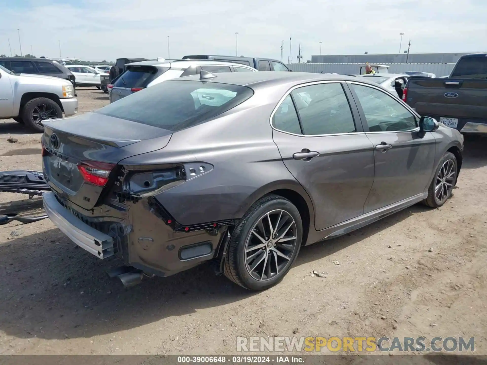 4 Photograph of a damaged car 4T1G11AKXRU896536 TOYOTA CAMRY 2024