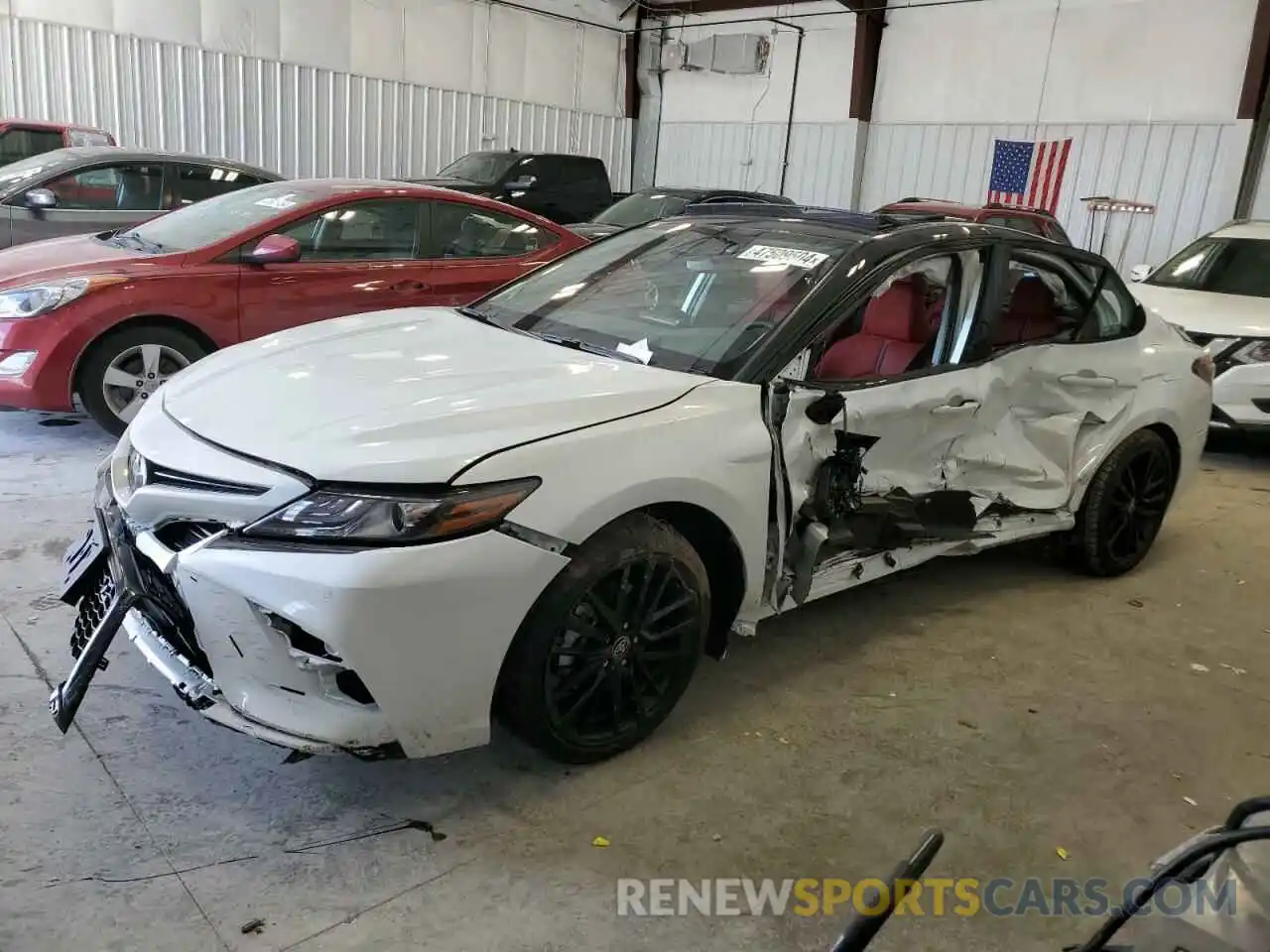 1 Photograph of a damaged car 4T1K61AK0RU189750 TOYOTA CAMRY 2024