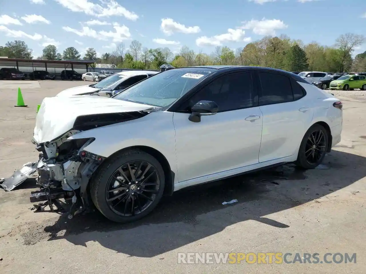 1 Photograph of a damaged car 4T1K61AK5RU244077 TOYOTA CAMRY 2024