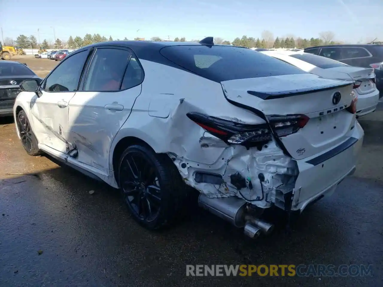 2 Photograph of a damaged car 4T1K61AK9RU193795 TOYOTA CAMRY 2024