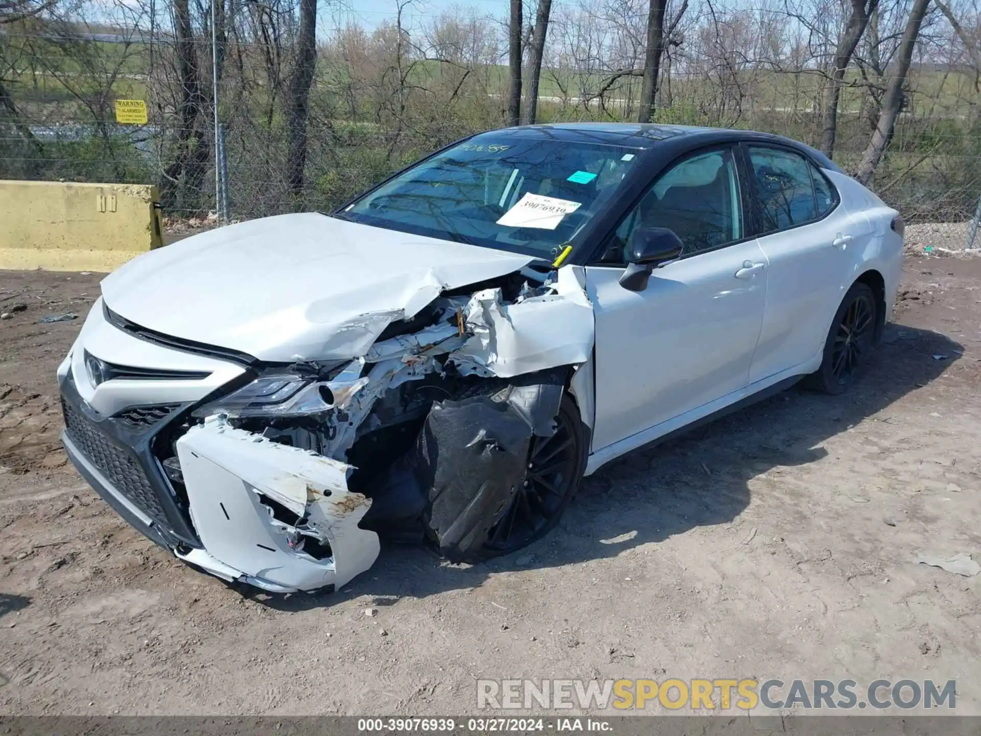 2 Photograph of a damaged car 4T1KZ1AK3RU099239 TOYOTA CAMRY 2024