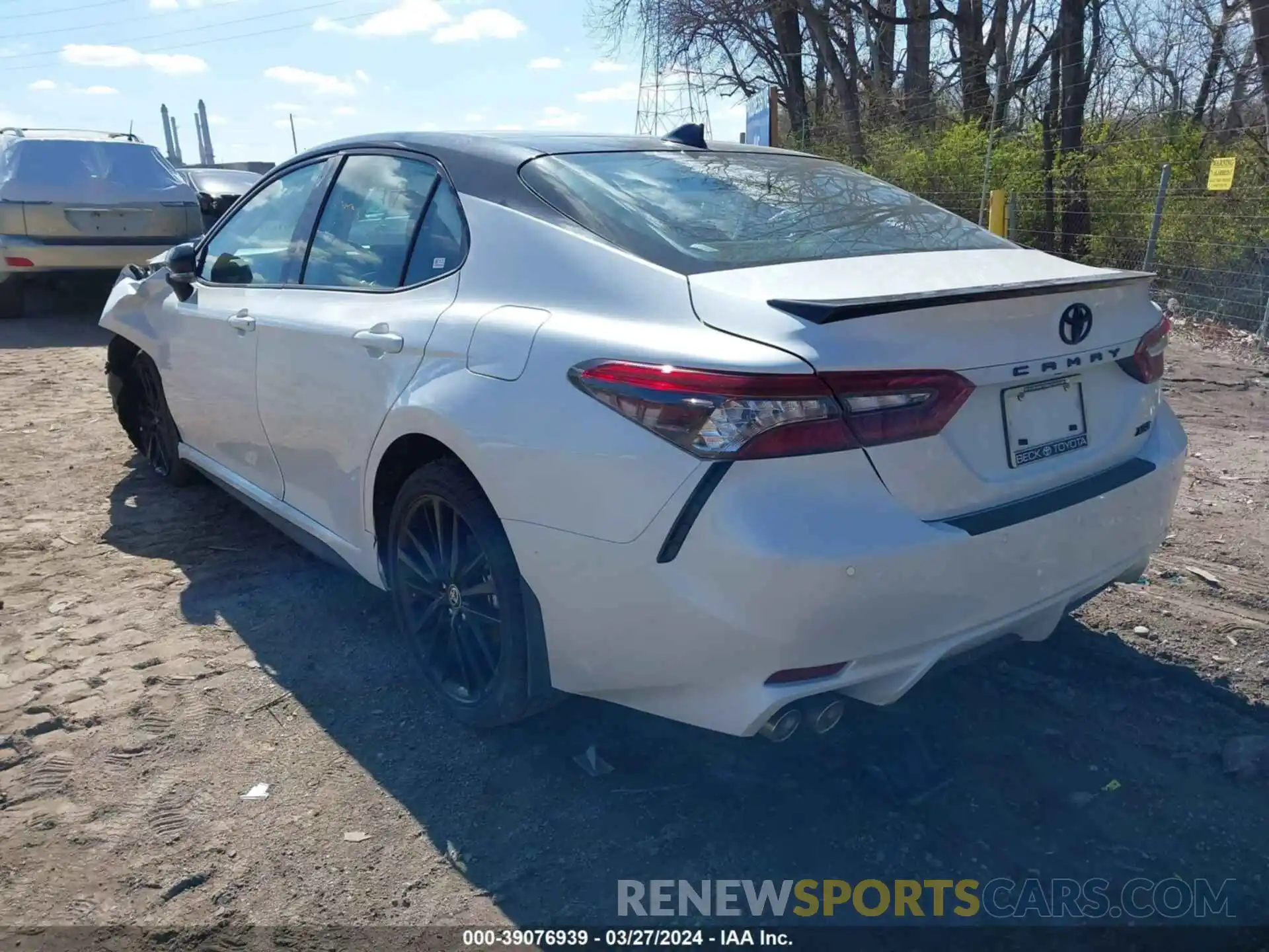 3 Photograph of a damaged car 4T1KZ1AK3RU099239 TOYOTA CAMRY 2024