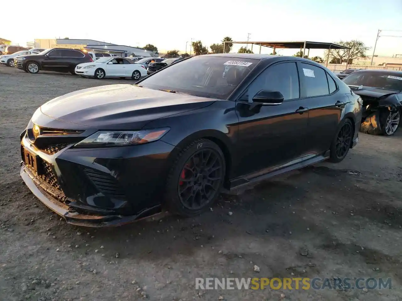 1 Photograph of a damaged car 4T1KZ1AK4RU092073 TOYOTA CAMRY 2024