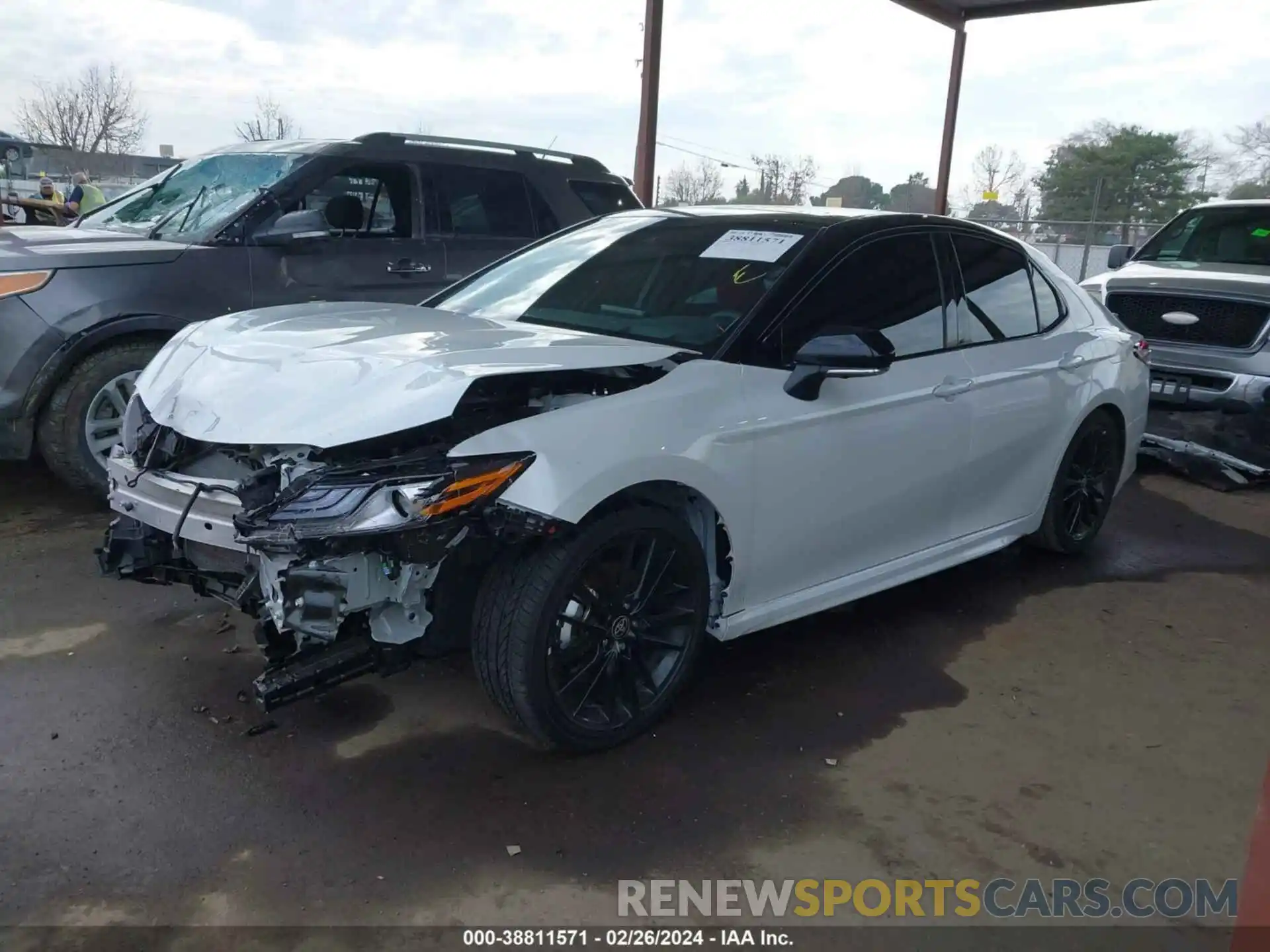 2 Photograph of a damaged car 4T1KZ1AK9RU092974 TOYOTA CAMRY 2024