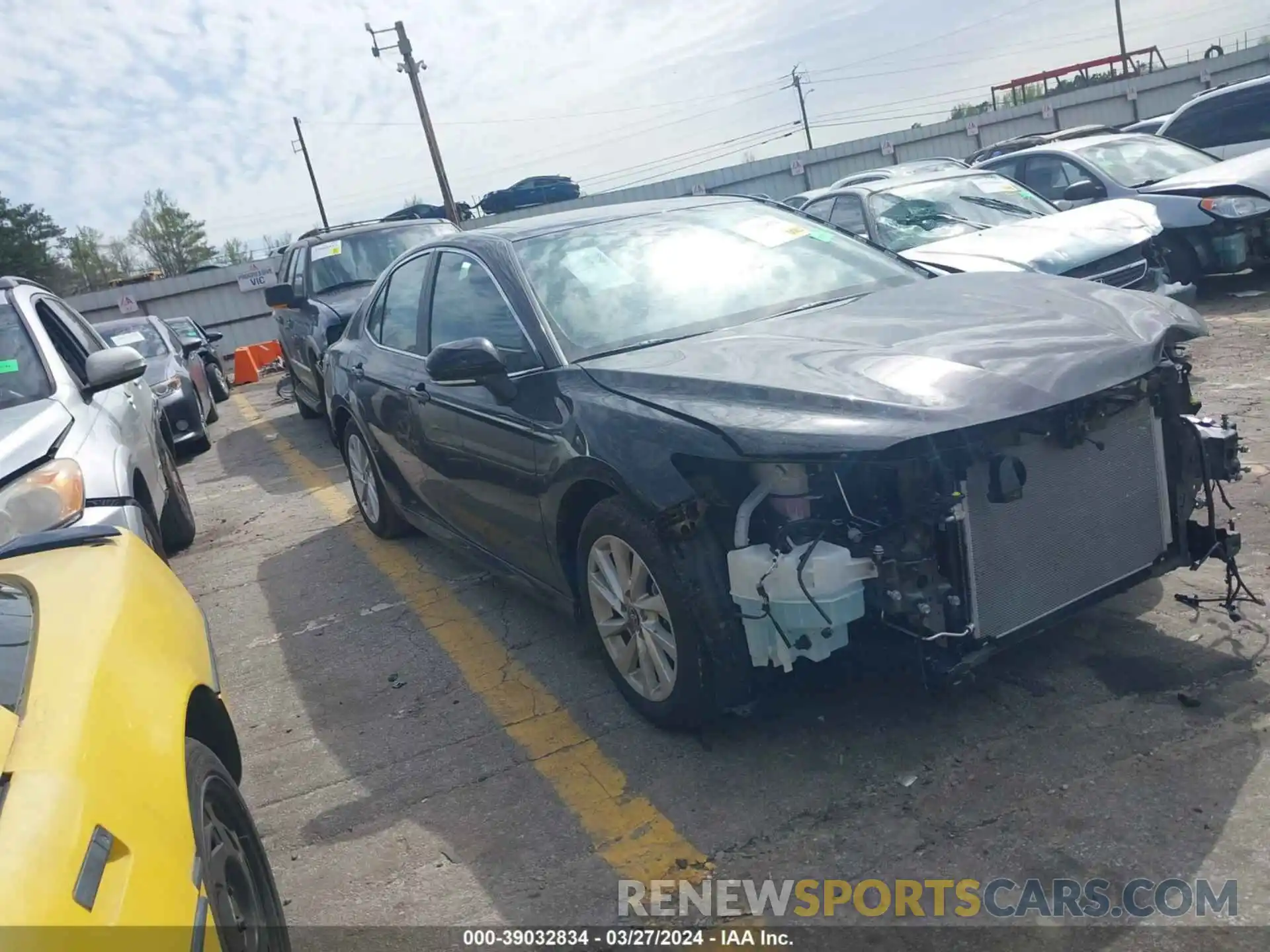 1 Photograph of a damaged car 4T1R11AK5RU879832 TOYOTA CAMRY 2024