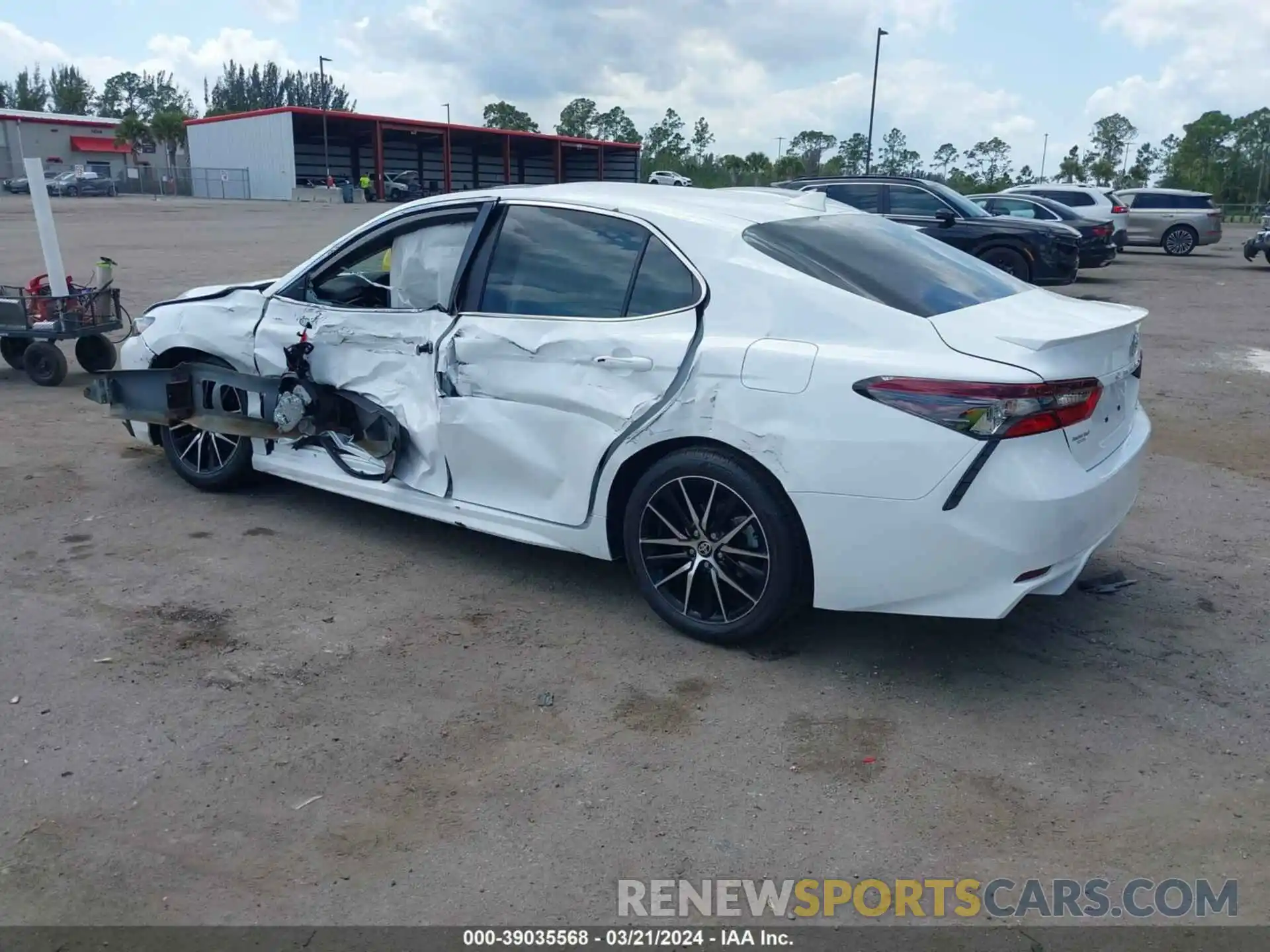 3 Photograph of a damaged car 4T1T11AK7RU893026 TOYOTA CAMRY 2024